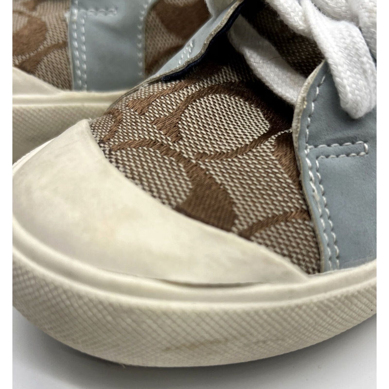 Coach COACH Bonney High Top Womens Size 7.5 M Logo Lace Up Brown Sneakers Size M / US 6-8 / IT 42-44 - 7 Thumbnail