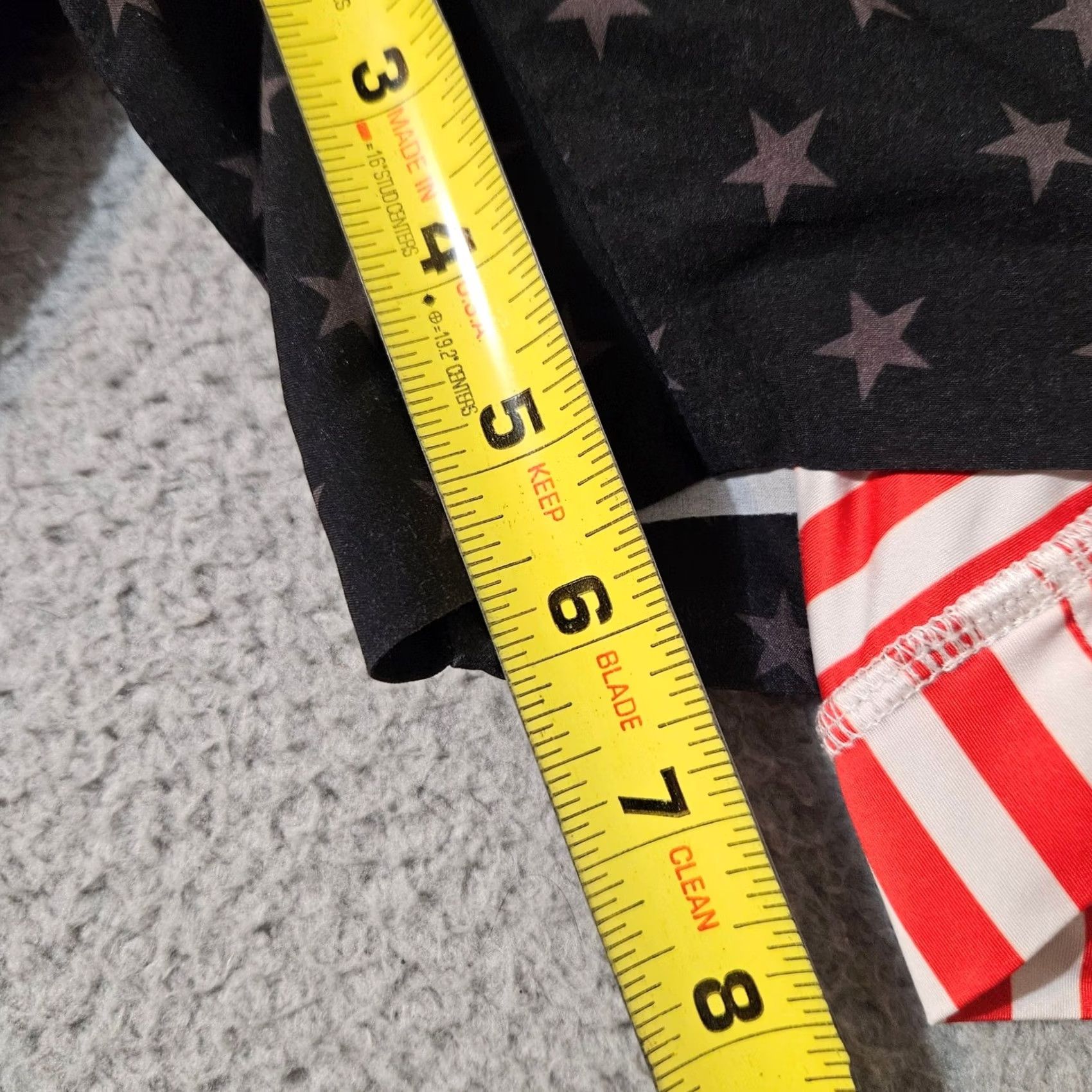 Chubbies Chubbies Shorts Mens Small Black Lined The Danger Zones Ultimate Training Stars Size US 29 - 6 Thumbnail