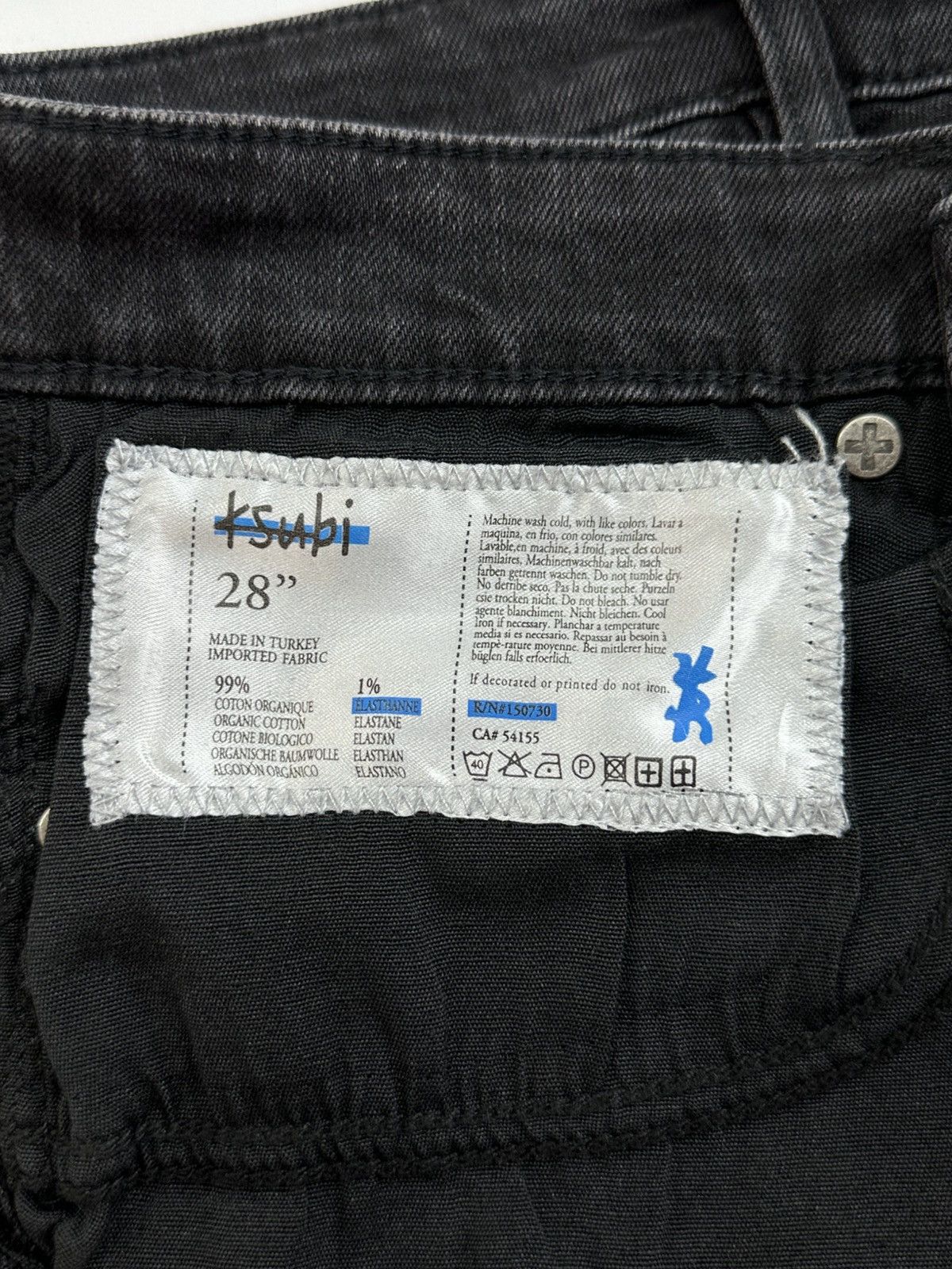 Ksubi Ksubi MMXXII Jeans Black 28 Size US 28 / EU 44 - 6 Thumbnail