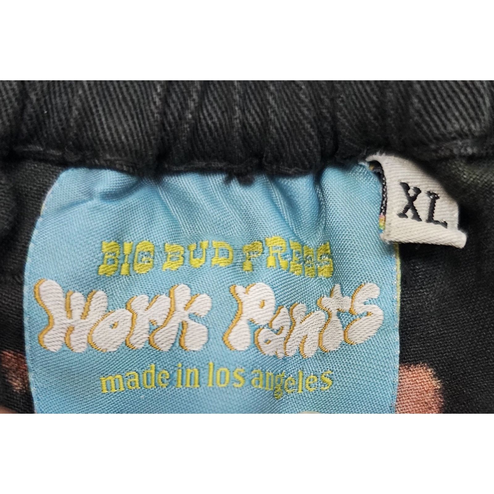 BIG BUD PRESS Work Pants RAINBOW MAGIC WATERS Size XL