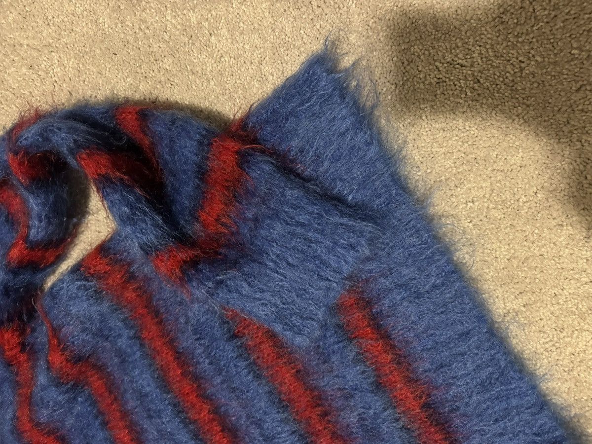 Marni FW19 Marni mohair blue red sweater fuzzy Size US M / EU 48-50 / 2 - 6 Thumbnail