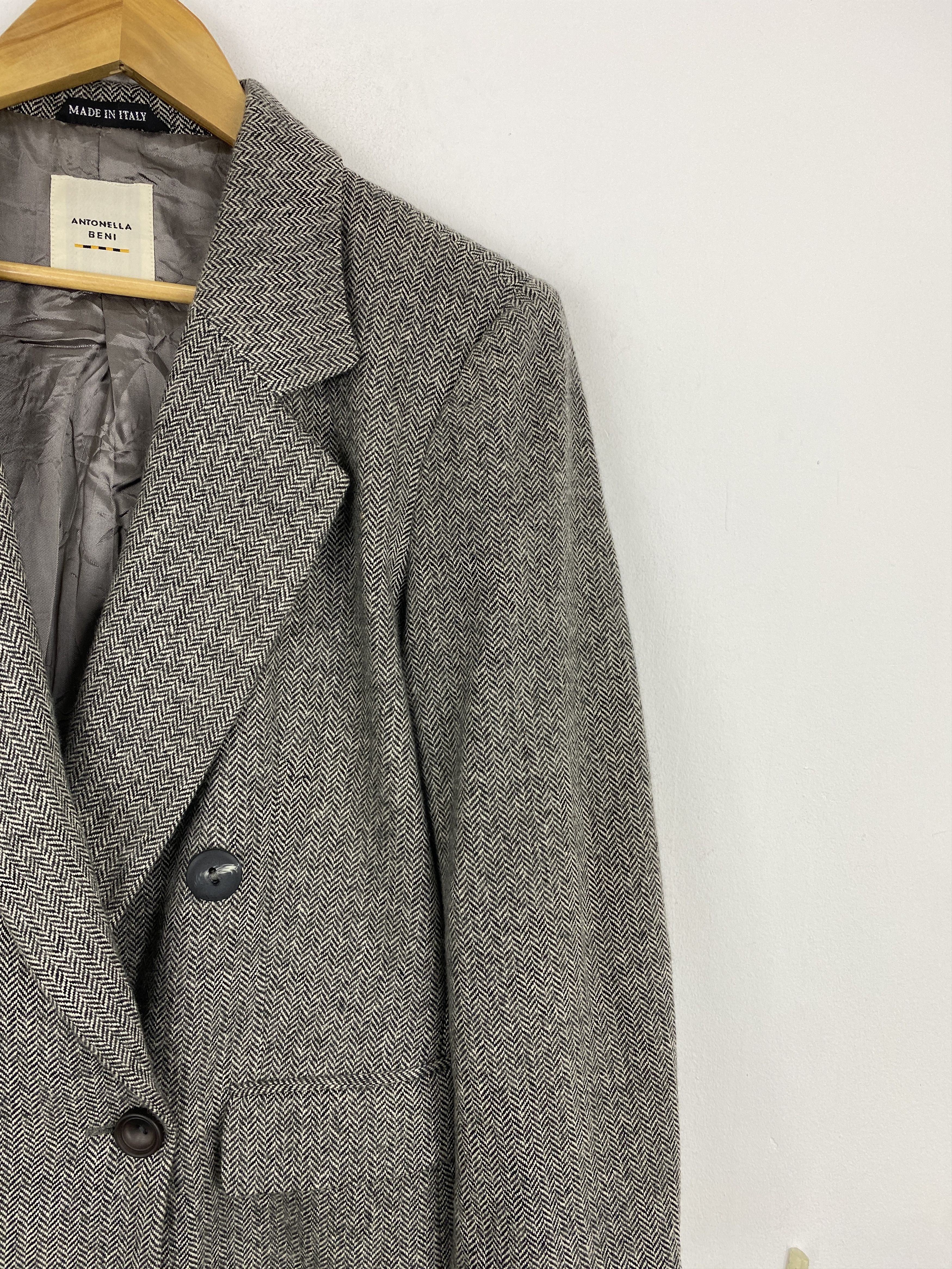 If Six Was Nine Vintage Italian Designer Double Breasted Blazer MJ0048 Size US S / EU 44-46 / 1 - 8 Thumbnail