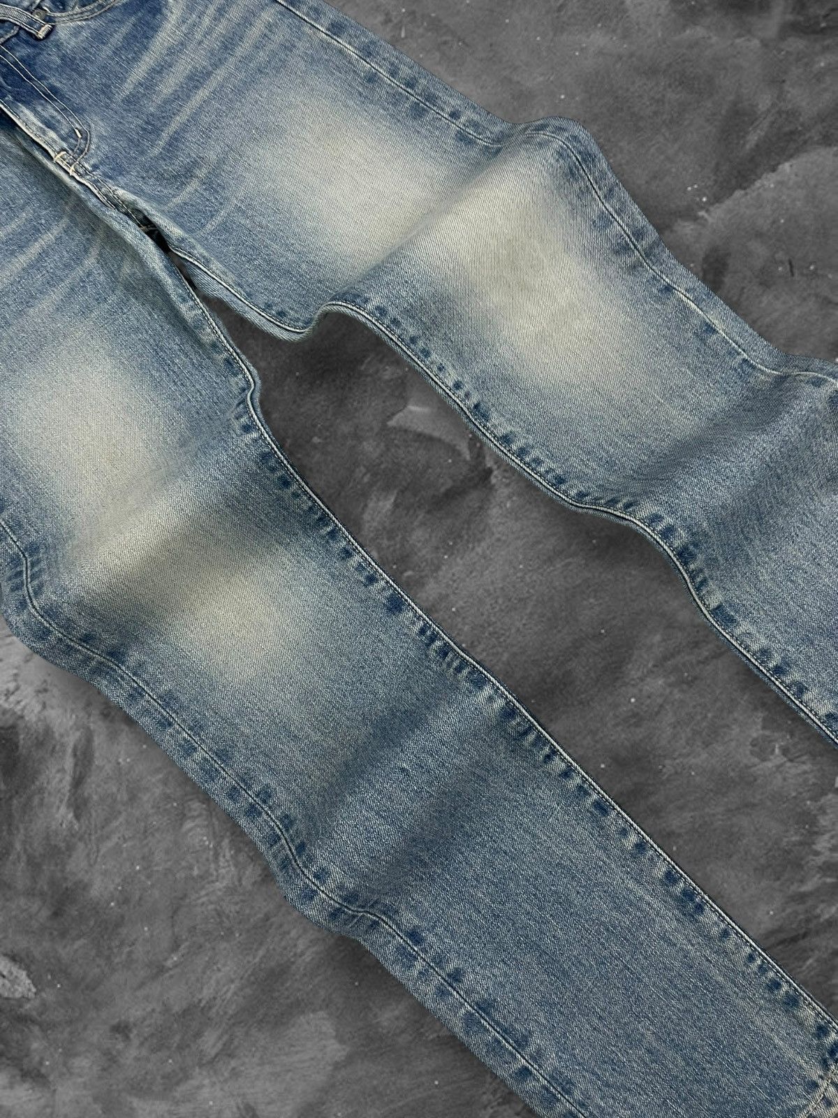 Hysteric Glamour Vintage 1990s Designer Japan Blue Blue Street Style Denim Size US 27 - 8 Thumbnail