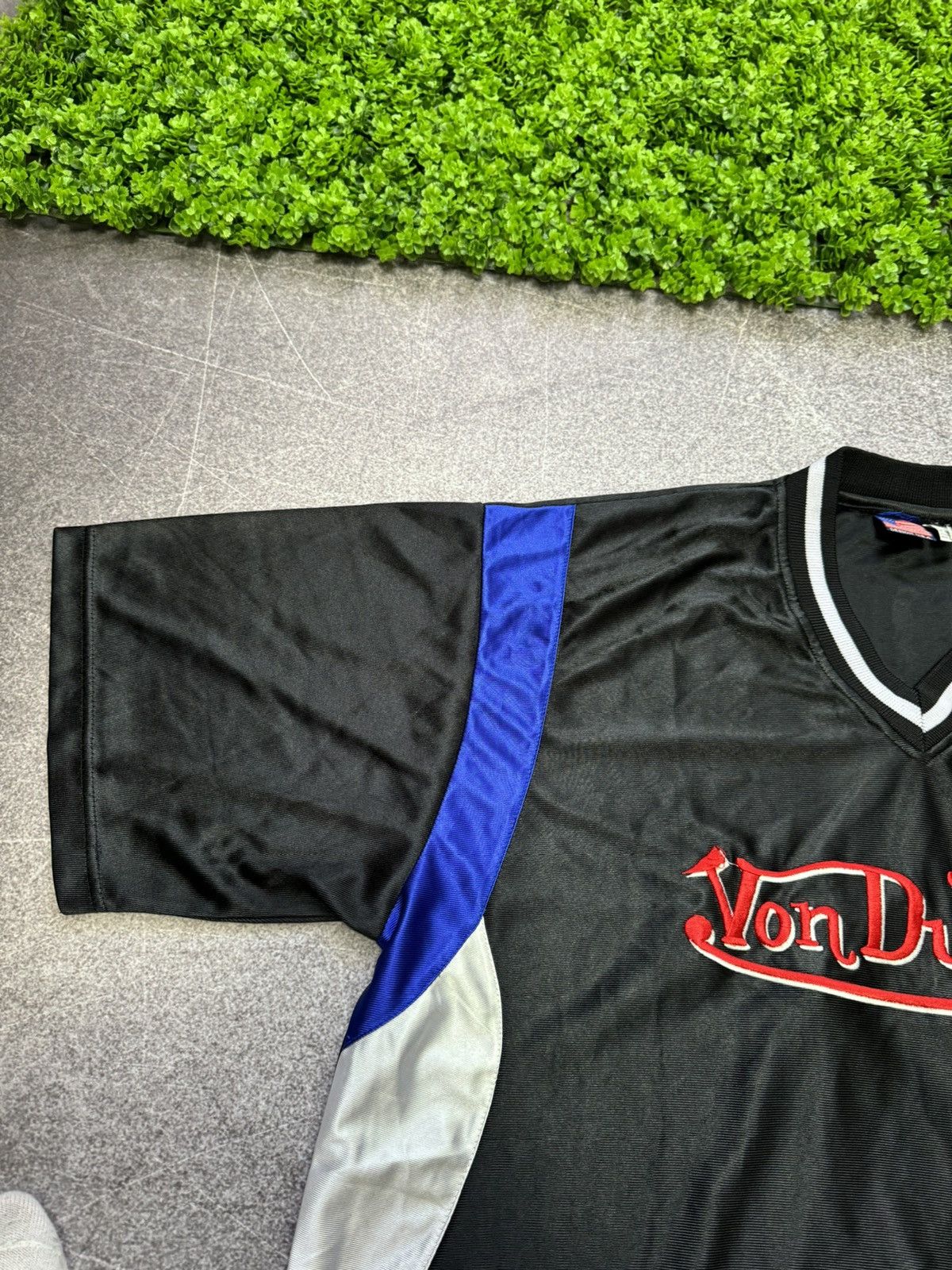 Vintage × Von Dutch Vintage 90s Von Dutch Rare Jersey T-Shirt Size US L / EU 52-54 / 3 - 7 Thumbnail