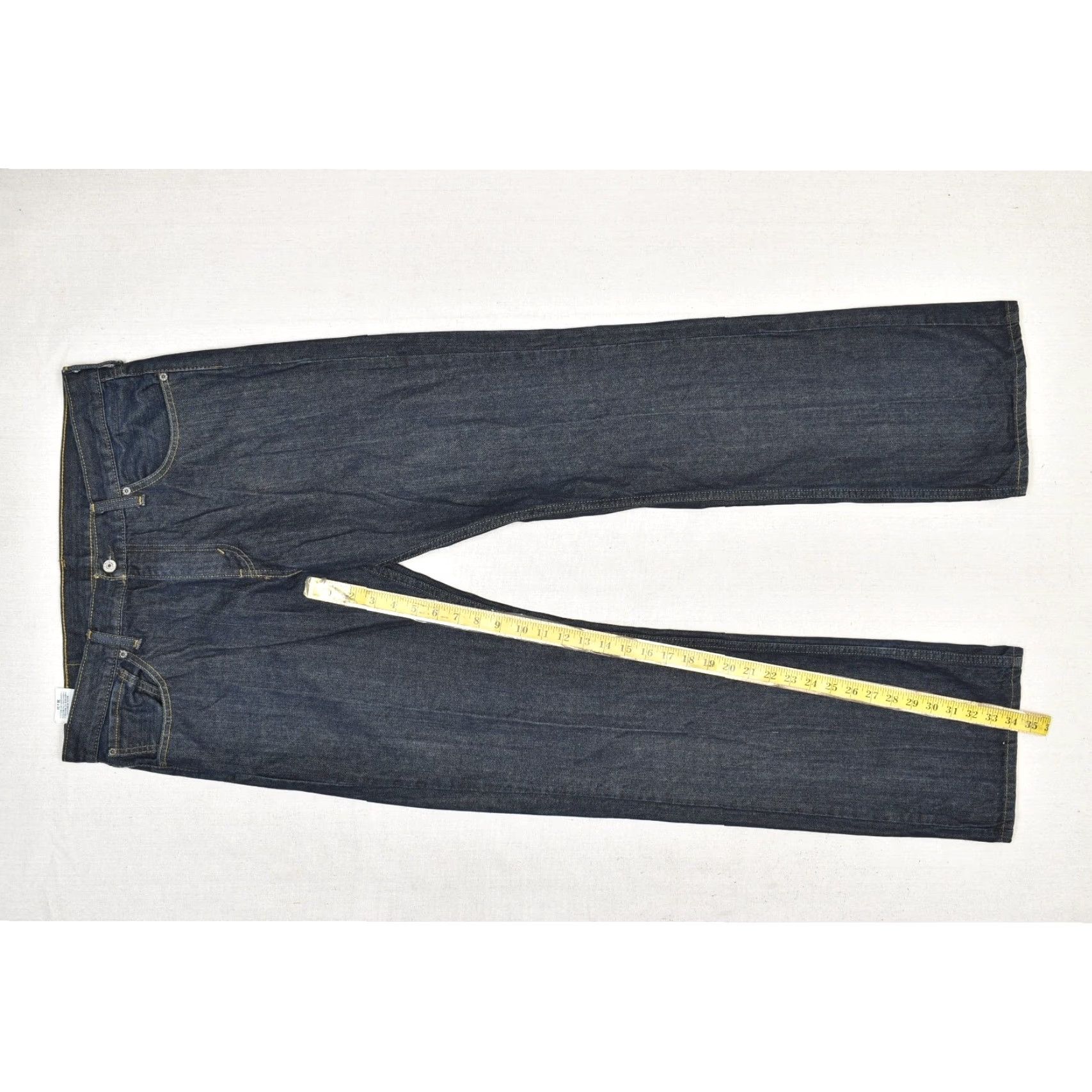 Levi's Levi's Jeans 527 Slim Bootcut Regular Size W36 L34 Dark Wash Mens Denim Cotton Zip 5-Pocket Size US 36 / EU 52 - 5 Thumbnail