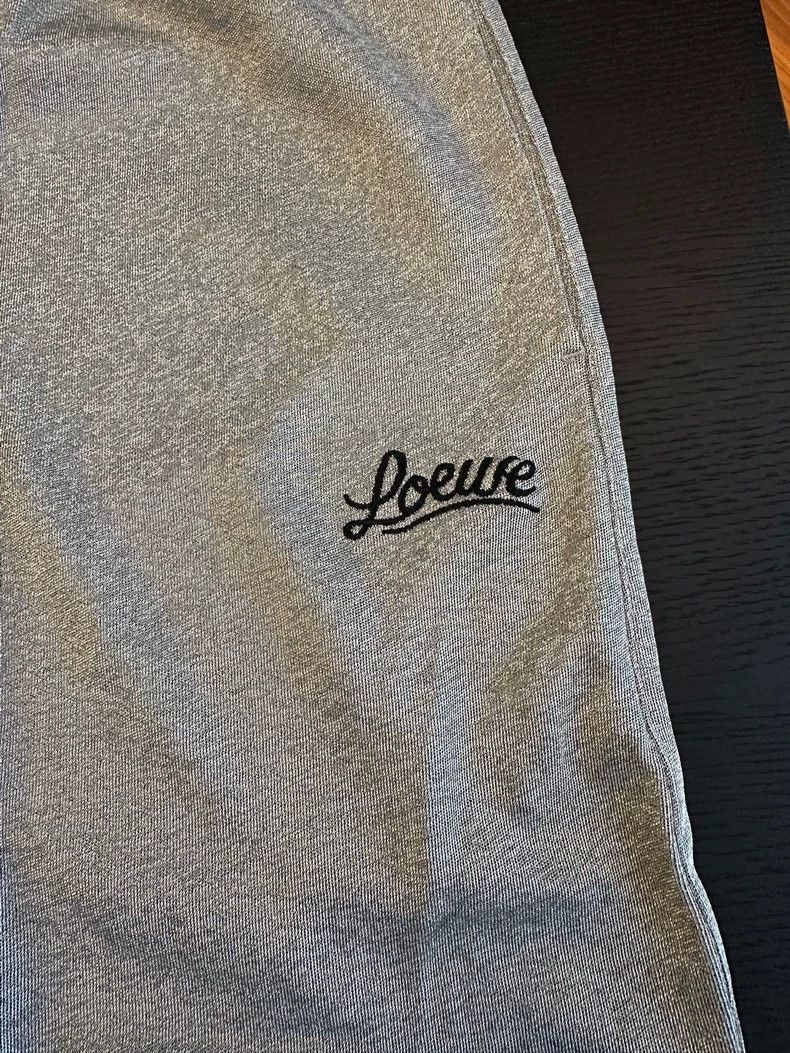 Loewe Loewe size xs Gray-silver shimmering sweatpants Size 25" / US 0 / IT 36 - 3 Thumbnail