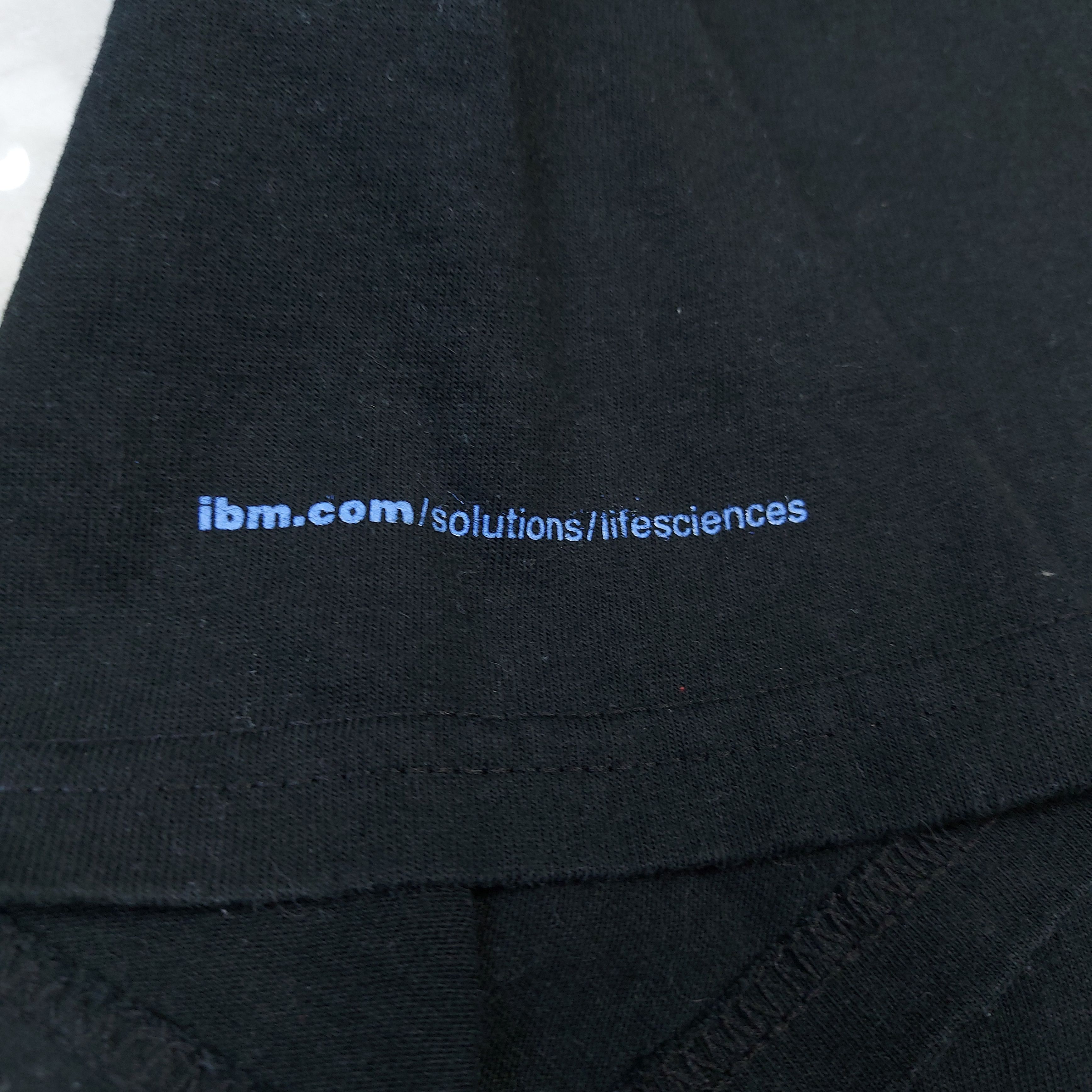 Microsoft Vintage 90s IBM Life Sciences Computer Tech Official TEE Size US L / EU 52-54 / 3 - 5 Thumbnail