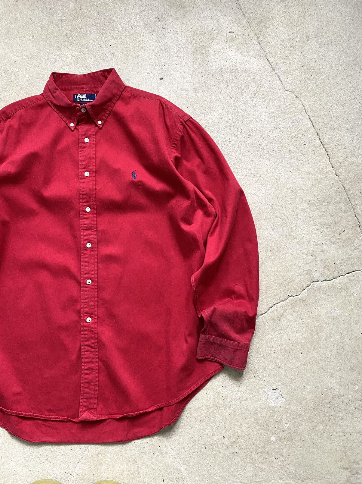 Polo Ralph Lauren 90’s Vintage Polo Ralph Lauren Denim Shirt Y2K Size US L / EU 52-54 / 3 - 4 Thumbnail