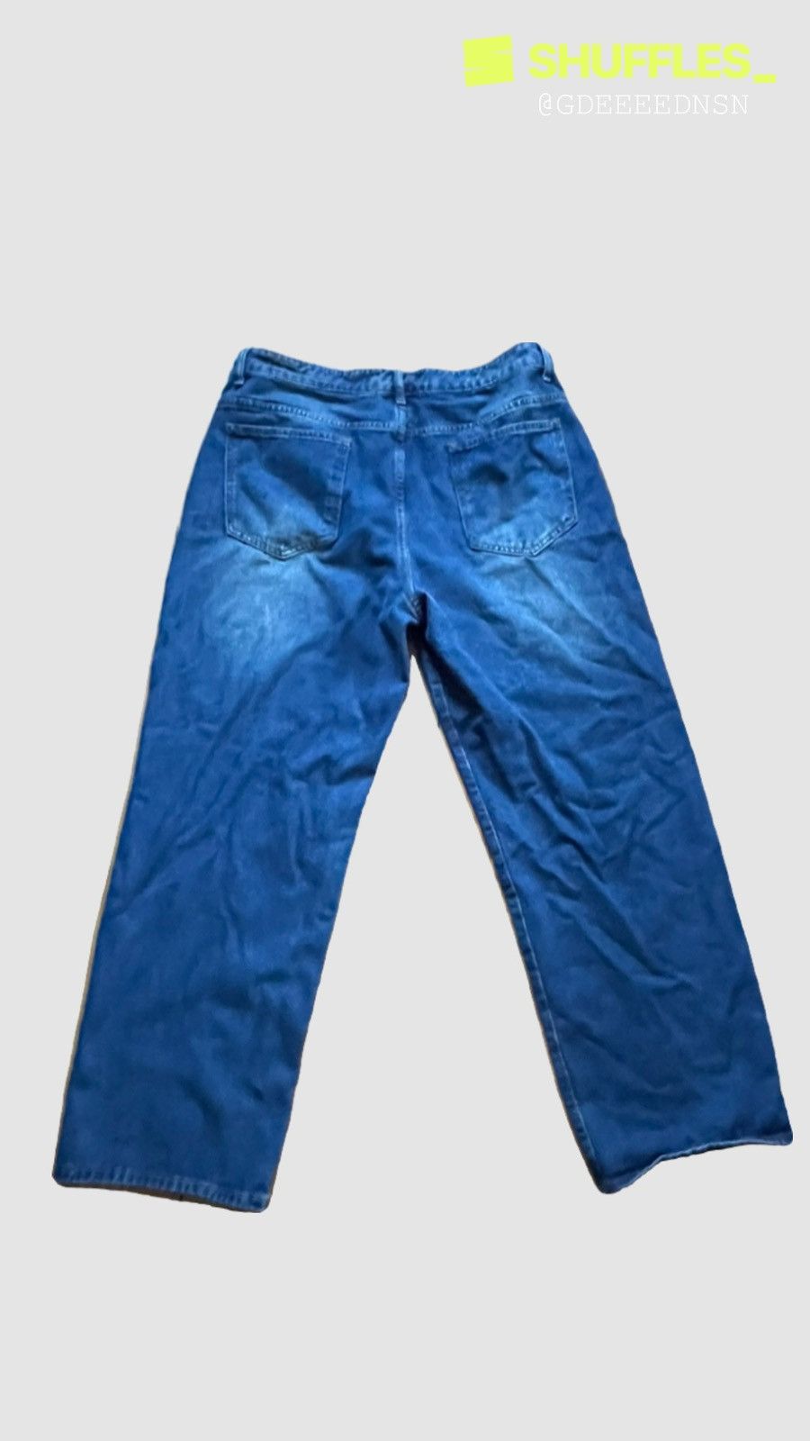 Vintage Vintage baggy jeans Size US 33 - 4 Thumbnail