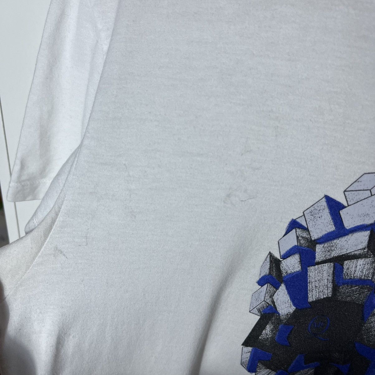 Alexander McQueen Alexander McQueen MCQ Big Central Skull Logo White Tee Size US M / EU 48-50 / 2 - 3 Thumbnail