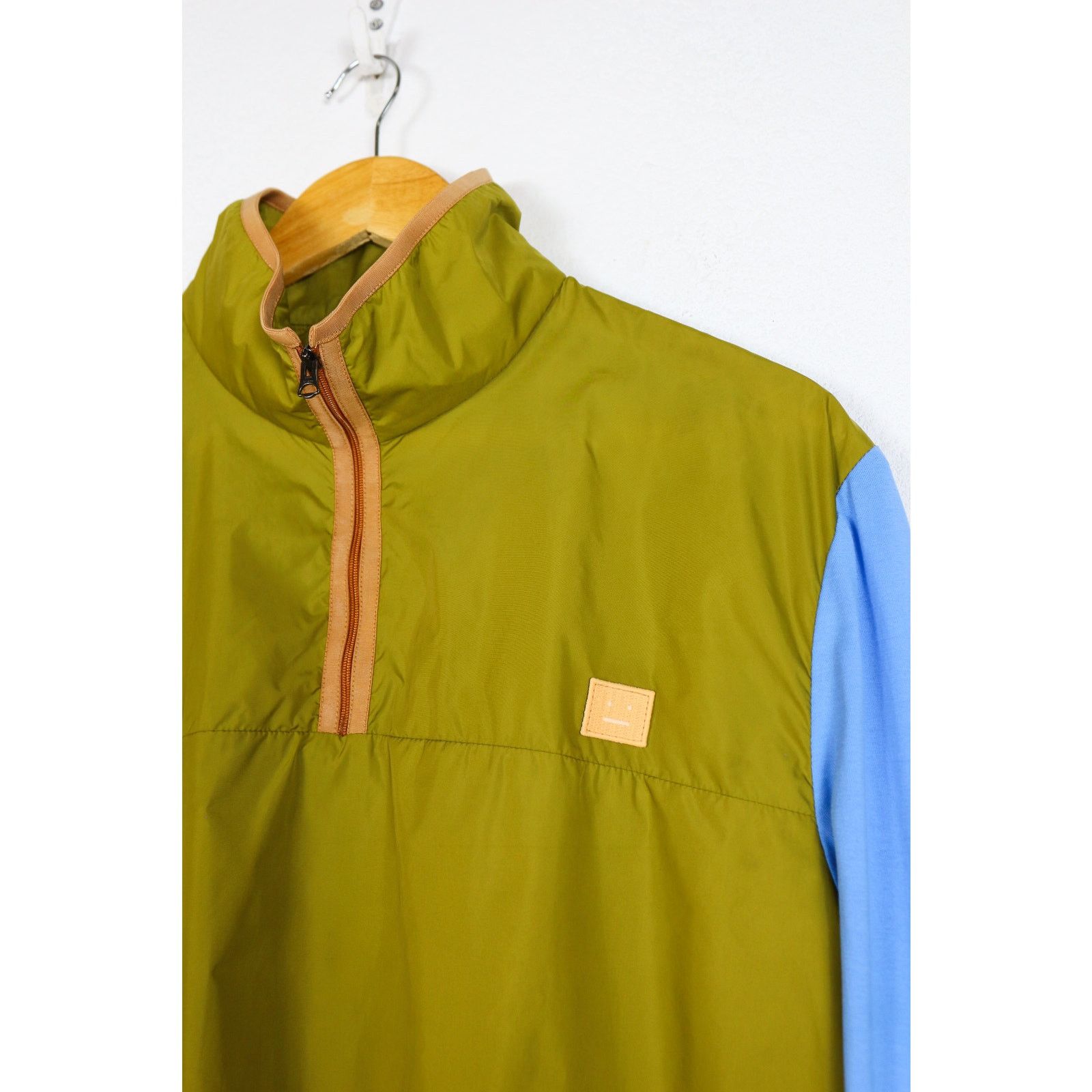 Acne Studios Acne Studios Contrast Windbreaker Face Logo Jacket size M Size US M / EU 48-50 / 2 - 2 Thumbnail