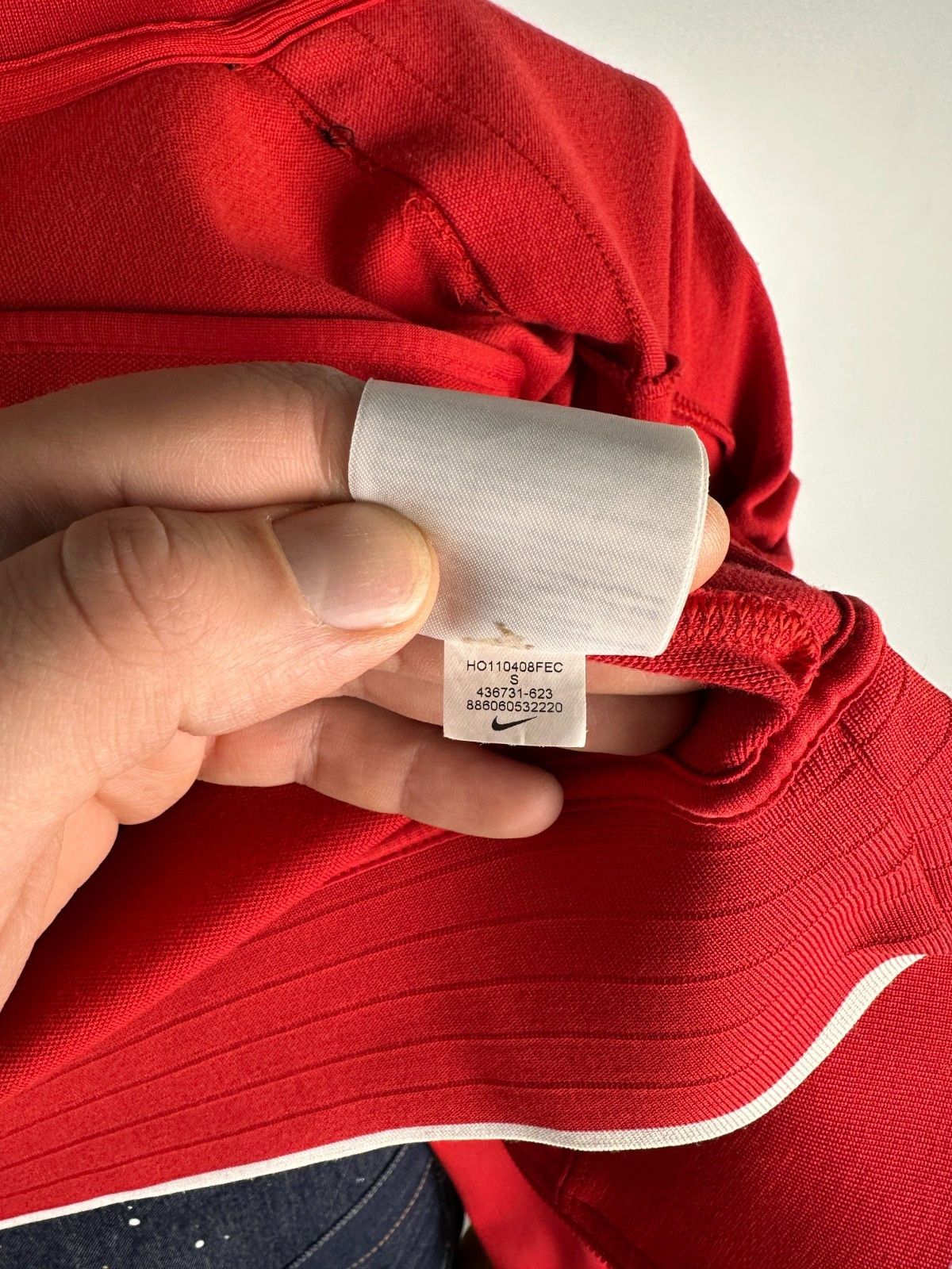 Nike Manchester United 2011 Nike Track Football Soccer Jacket S Size US S / EU 44-46 / 1 - 14 Thumbnail