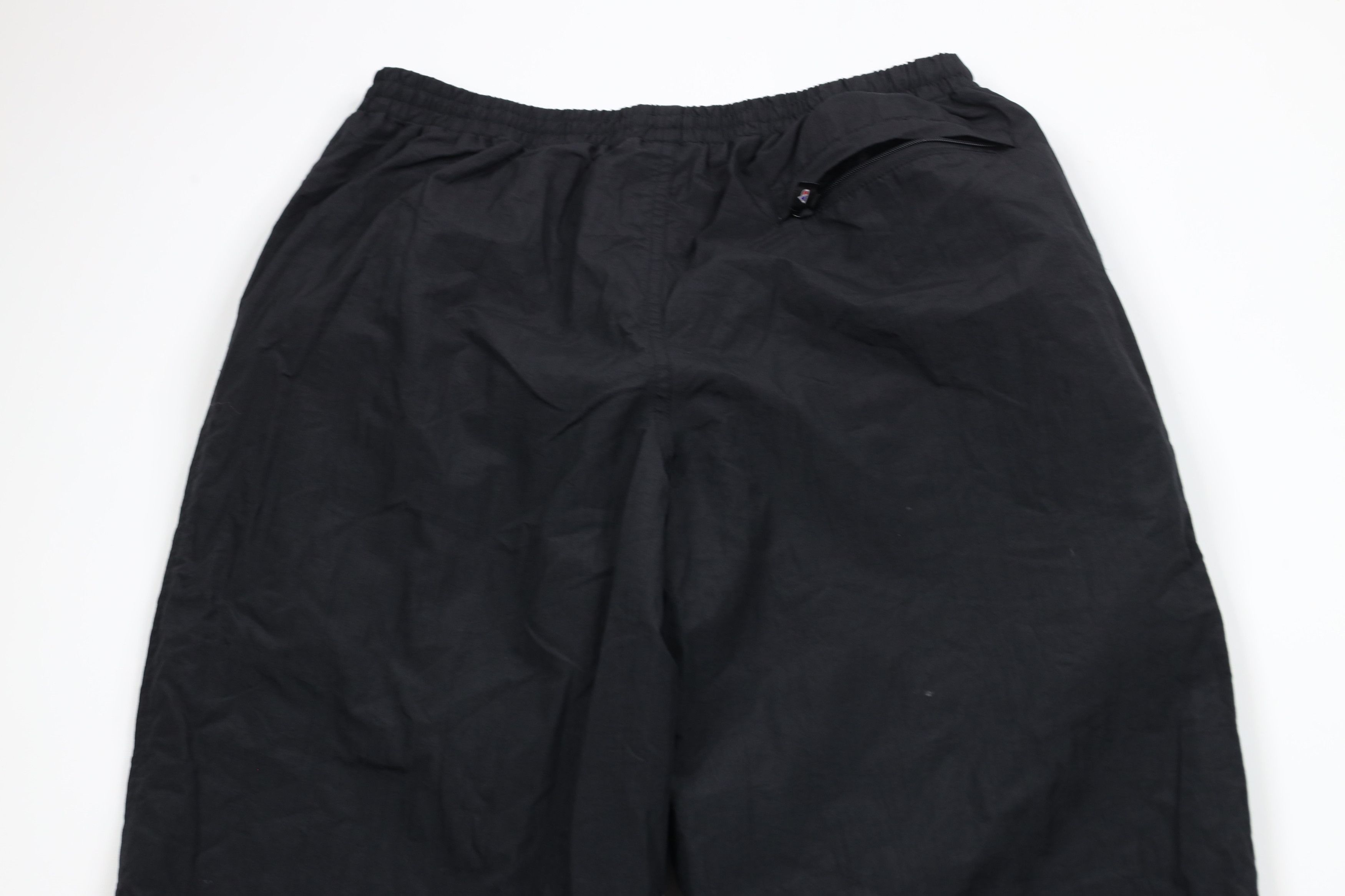 Vintage Vintage 90s Streetwear Lined Cuffed Joggers Pants Black Size US 36 / EU 52 - 12 Thumbnail