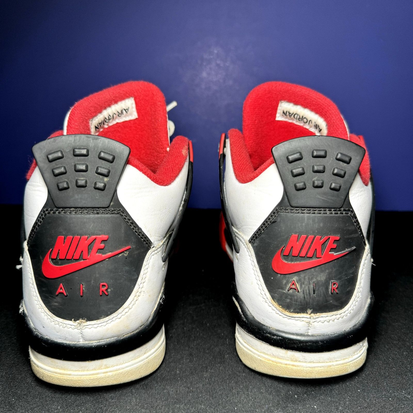 Jordan Brand × Nike Nike Air Jordan 4 Retro OG GS Fire Red 2020 - Size 6.5 Size US 6.5 / EU 39-40 - 6 Thumbnail