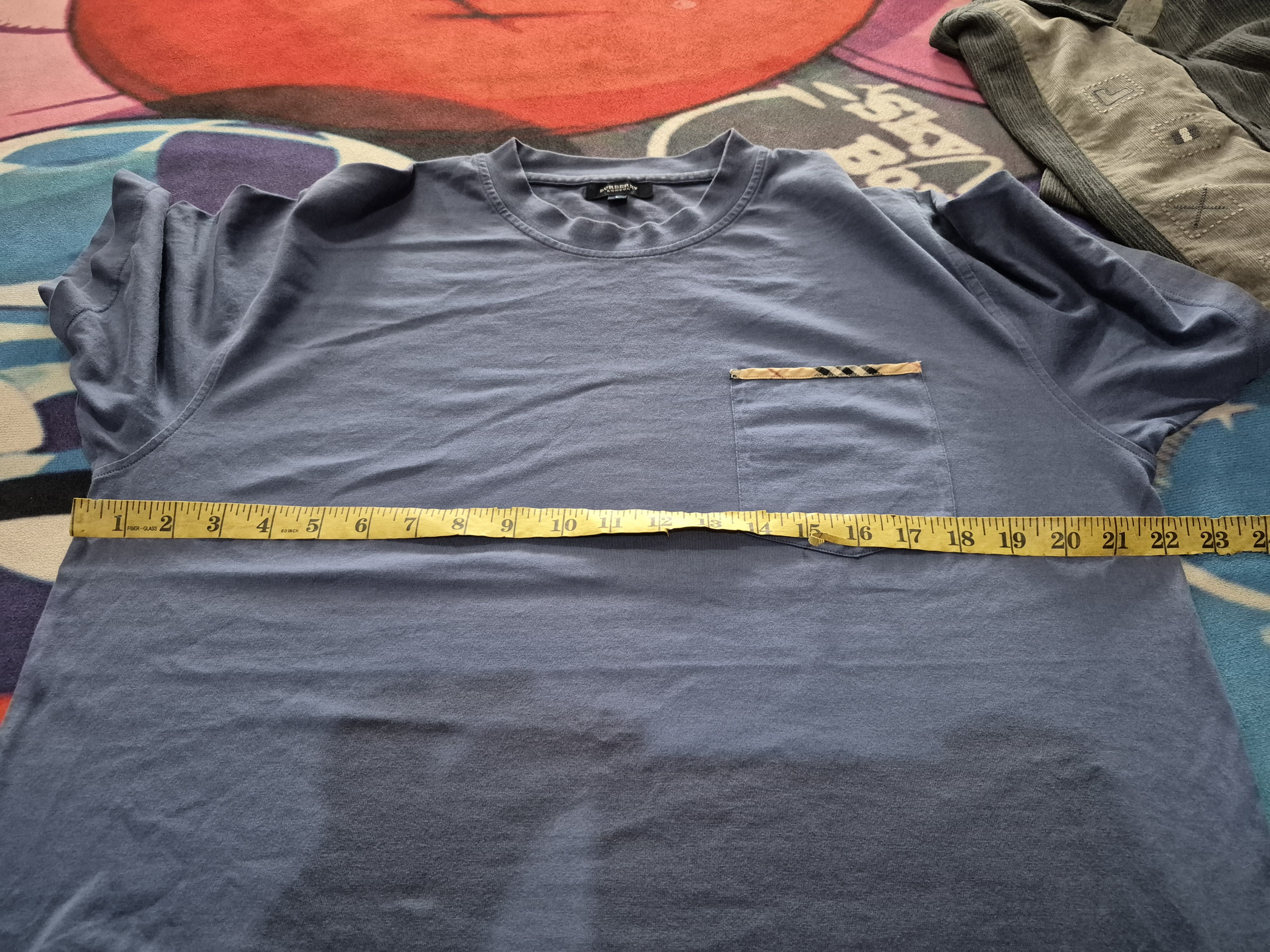 Burberry 🔥 Burberry London Novacheck Pocket Tee Size US L / EU 52-54 / 3 - 7 Thumbnail