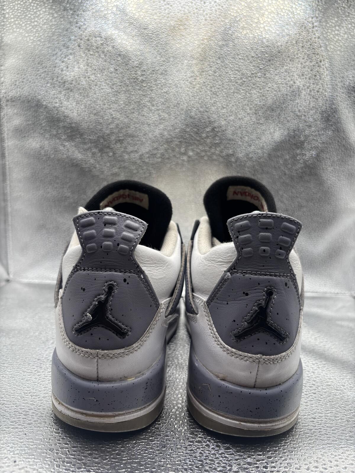 Jordan Brand Air Jordan 4 white cement GS 2012 Size US 5.5 / EU 38 - 4 Thumbnail
