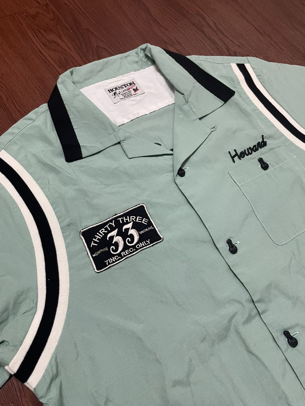 Other Houston Thirty Three Bowling Shirt Size US XL / EU 56 / 4 - 3 Thumbnail