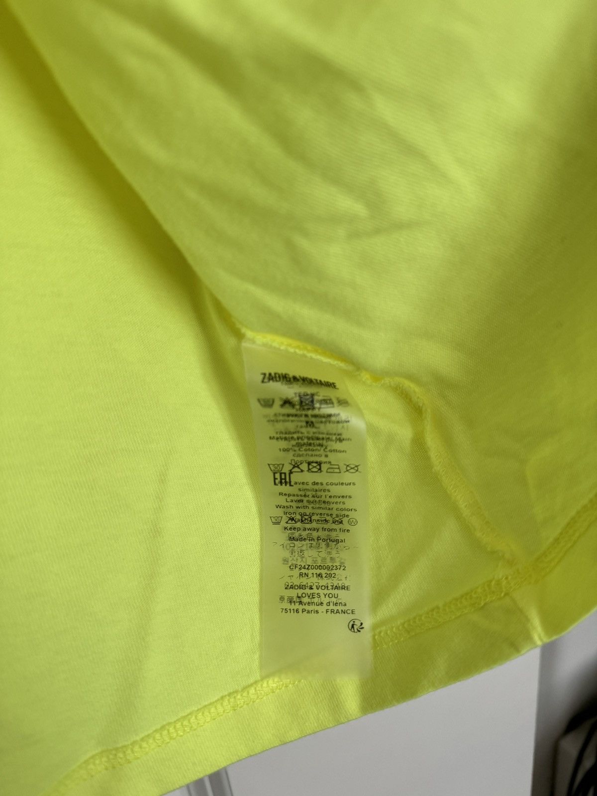 Zadig & Voltaire Zadig & Voltaire Ted Happy Photoprint T-Shirt Size M Size US M / EU 48-50 / 2 - 5 Thumbnail