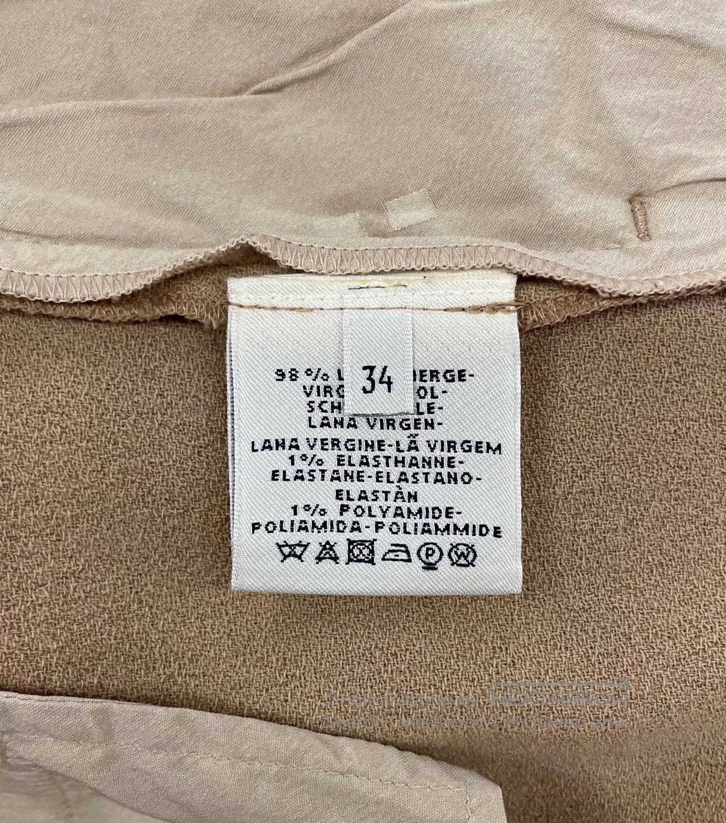 Hermes Hermes Brown Pants Size 34. Size 33" - 6 Thumbnail