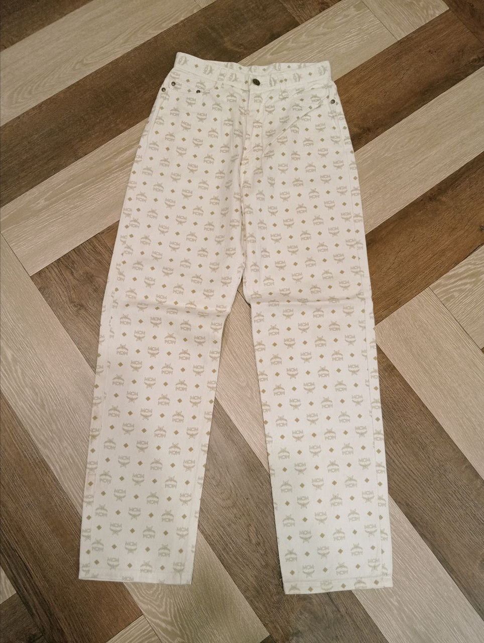 MCM VINTAGE MCM MONOGRAM PANTS Size 26" / US 2 / IT 38 - 1 Thumbnail