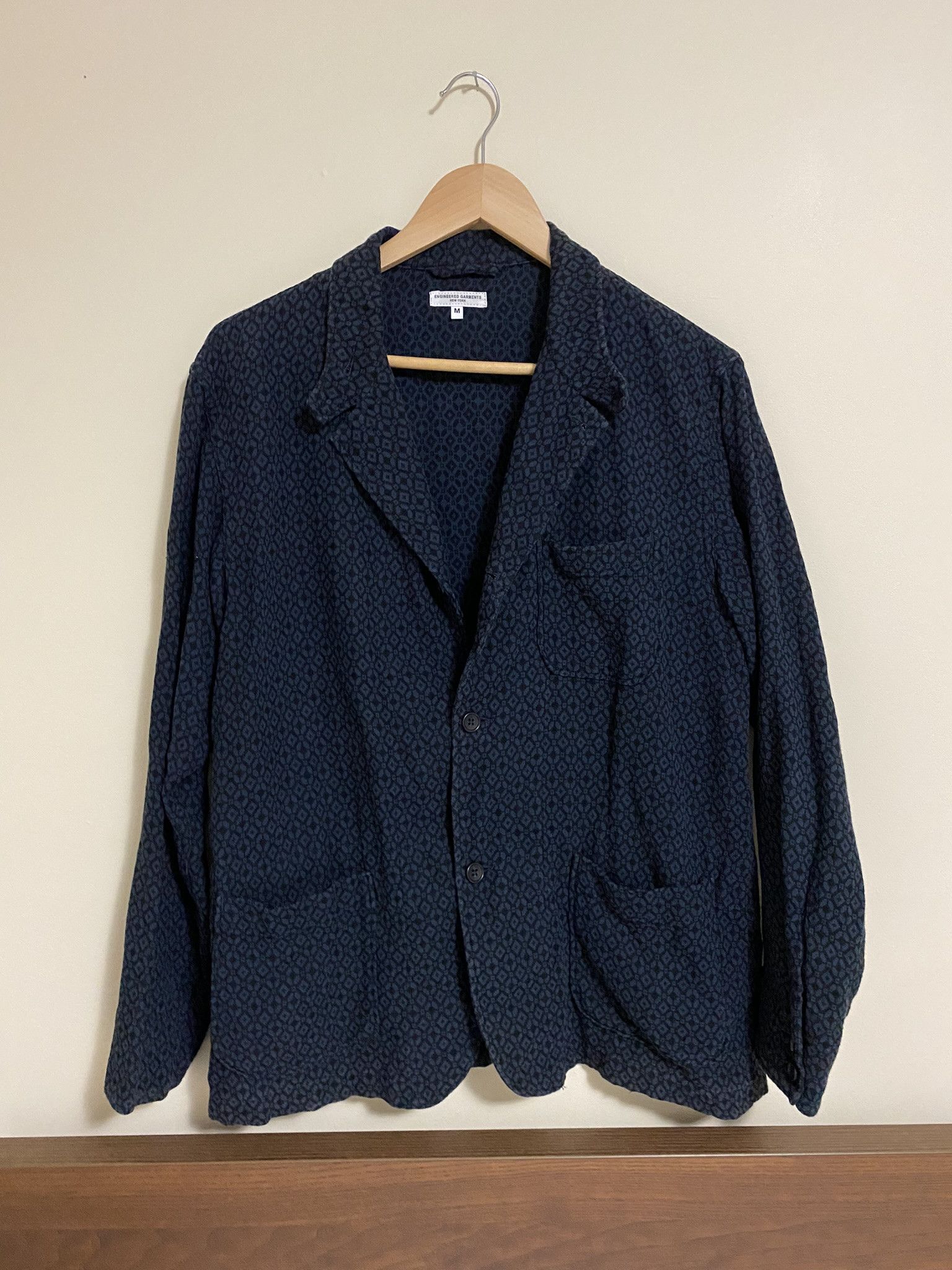 image of Engineered Garments Loiter Jacket in Navy, Men's (Size Medium)