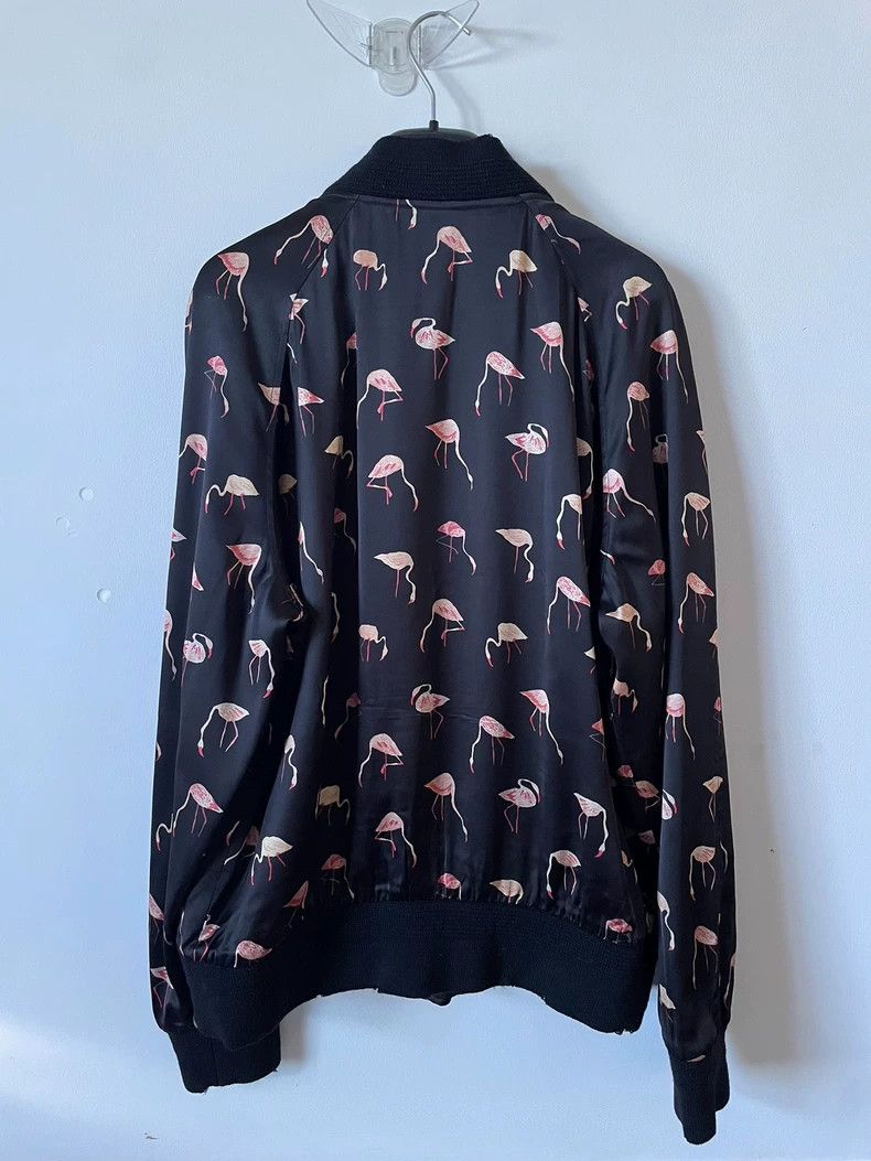 Saint Laurent Paris Saint laurent paris 17 FW flamingo silk jacket 2506-Nextarr Size US M / EU 48-50 / 2 - 3 Thumbnail