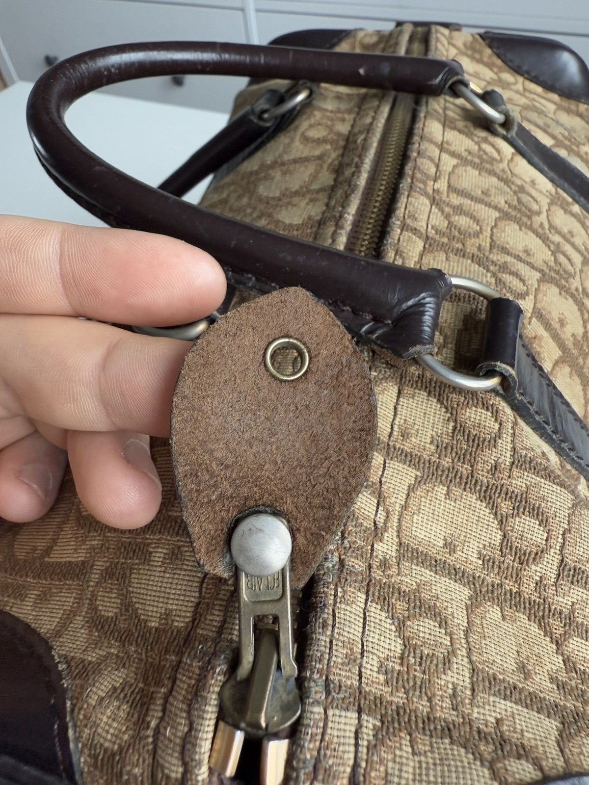 Designer × Dior × Vintage Vintage 90s Dior monogram bowling bag old money designer y2k Size ONE SIZE - 18 Thumbnail