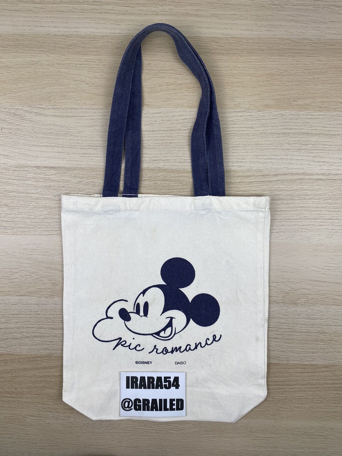Disney Mickey Mouse ToteBag B038 Size ONE SIZE - 5 Thumbnail