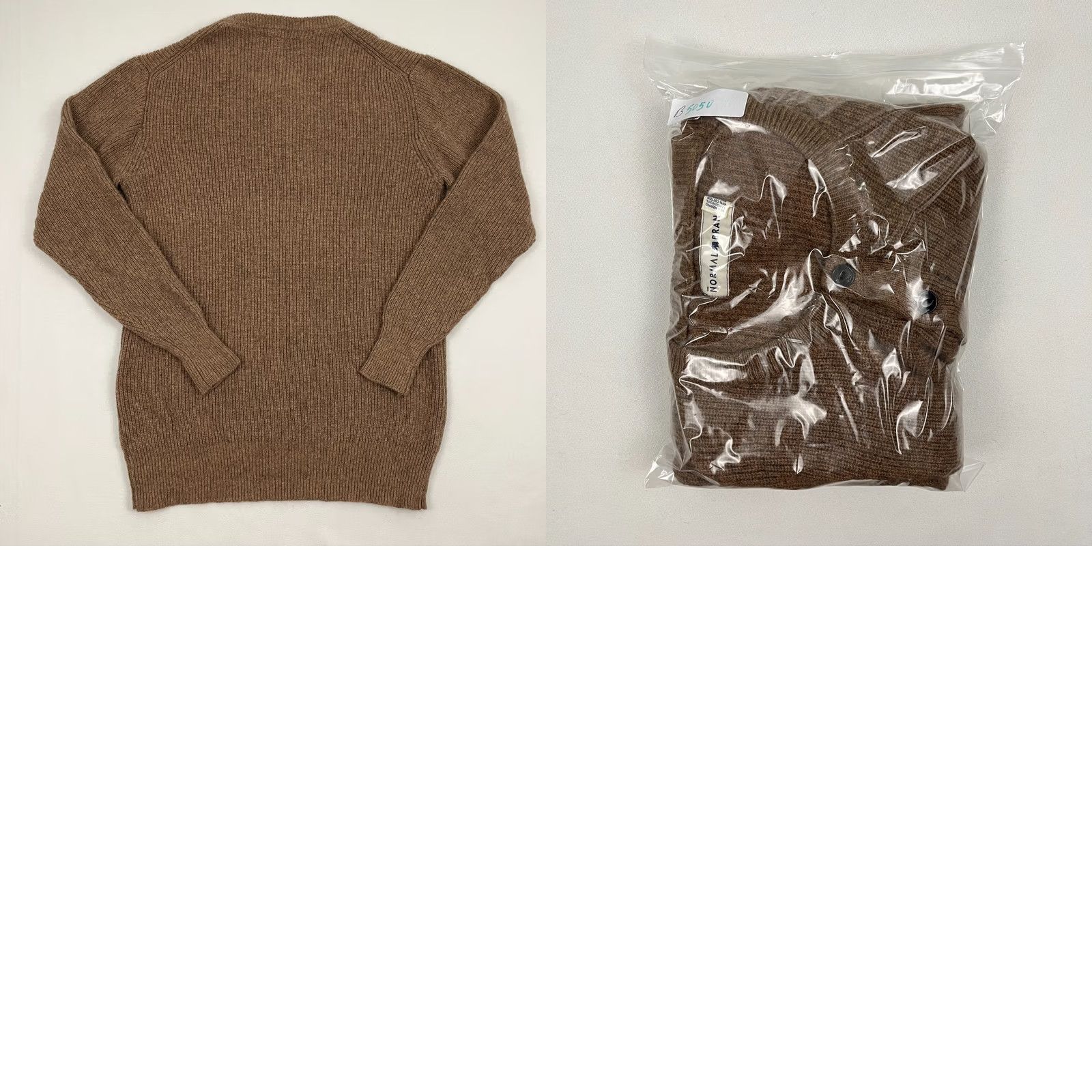 Vintage VINTAGE The Normal Brand Sweater Mens L Tall Fit Merino Lambs Wool Henley Pullover Prep Size US L / EU 52-54 / 3 - 8 Thumbnail