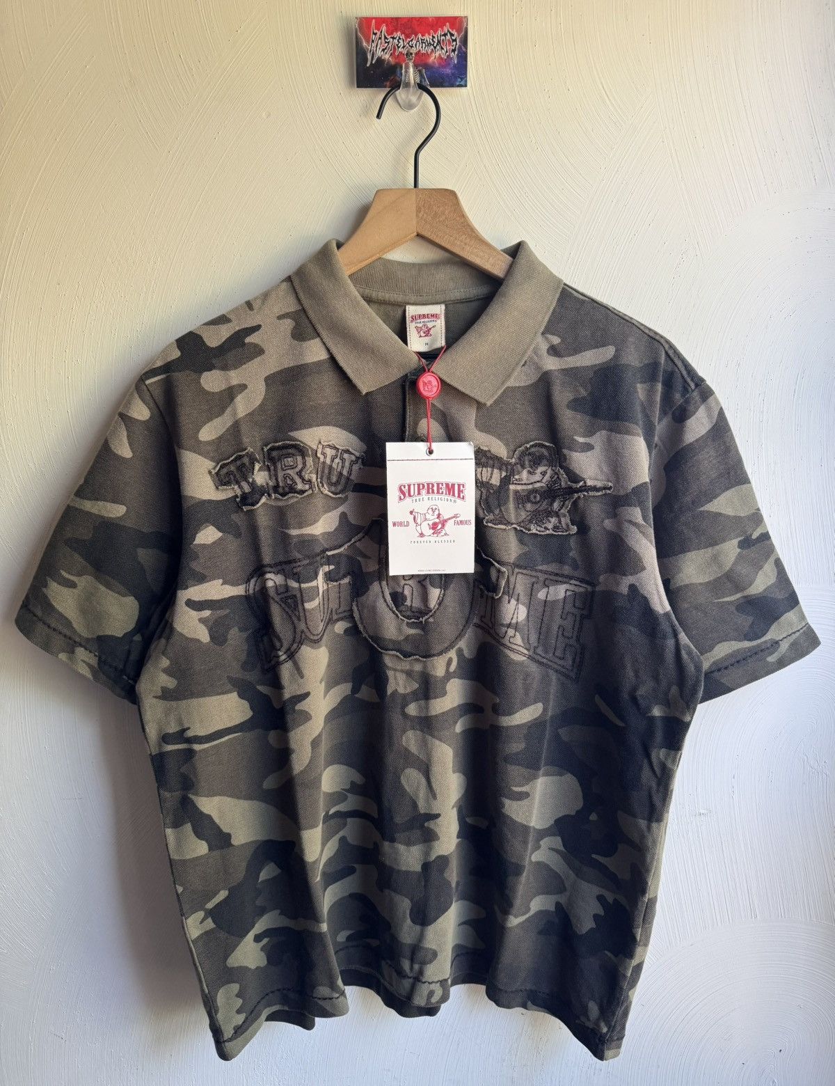 Supreme × True Religion Supreme True Religion Appliqué Polo | Grailed