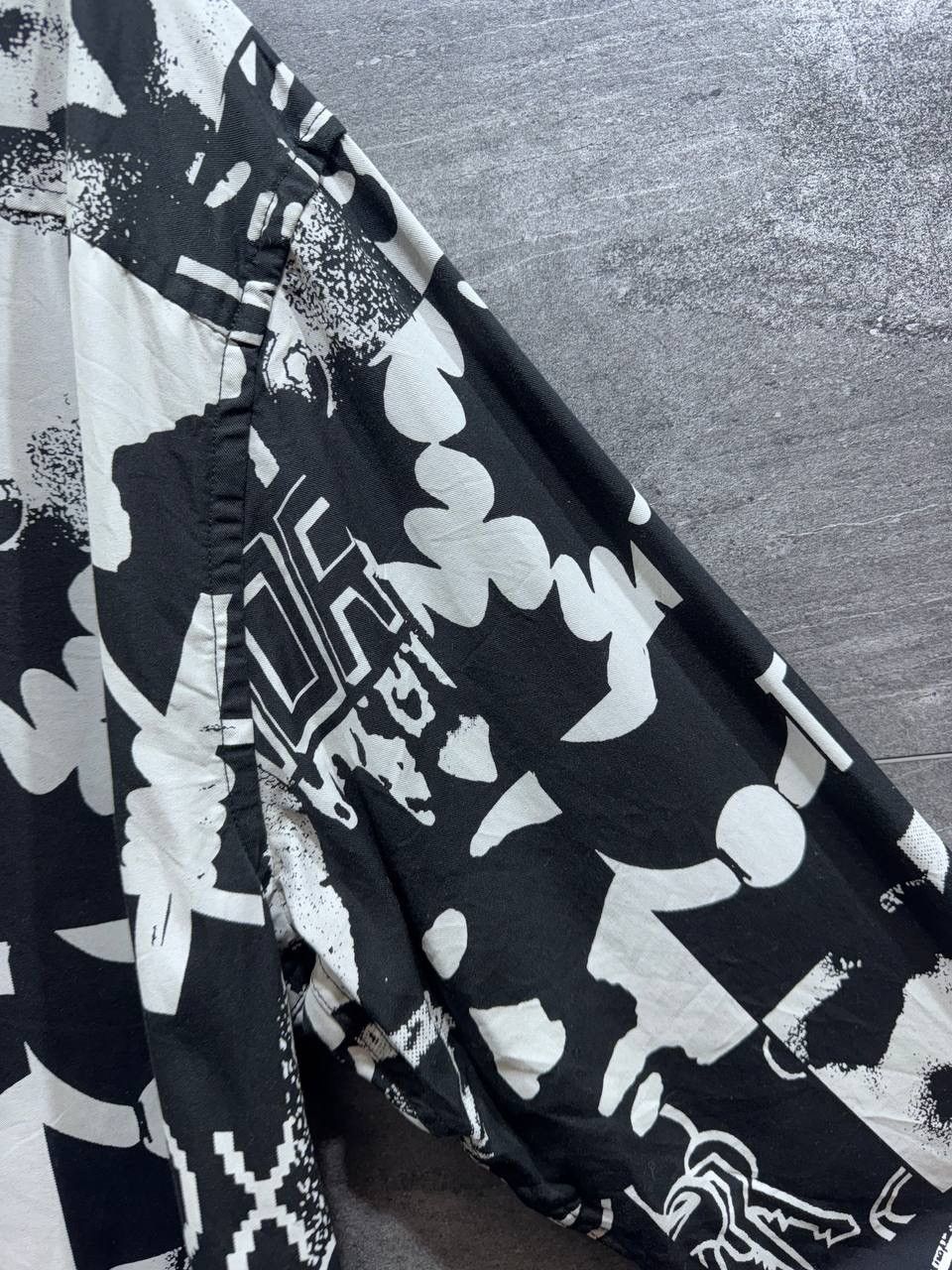 Diesel Diesel S-Krutz Allover Graphic Print Zip Pocket Shirt Jacket Size US L / EU 52-54 / 3 - 21 Thumbnail