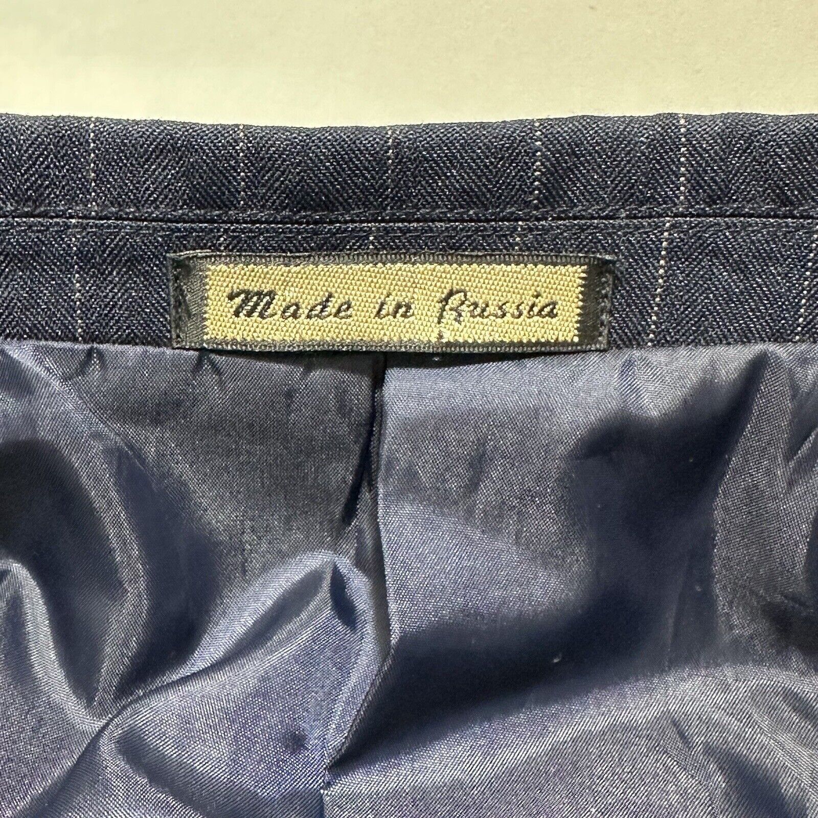 Other T.D.C NY Collection 44XL Square Button Suit Jacket Blue Size 44L - 8 Thumbnail