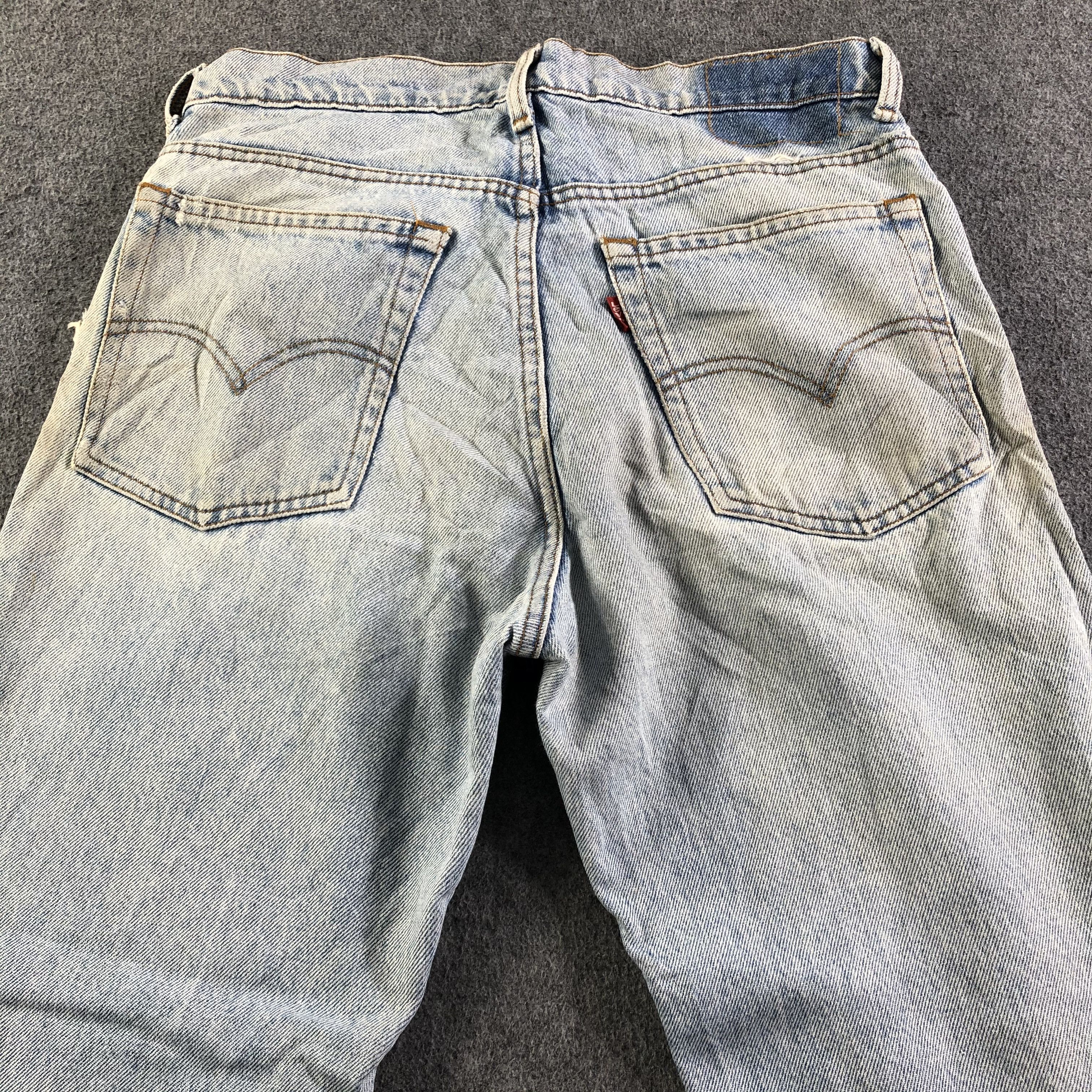 Levi's 90s Vintage Light Wash Levis Jeans-J3818 Size US 31 - 4 Thumbnail
