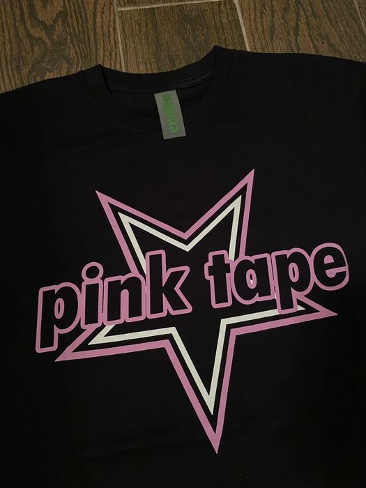 Lil Uzi Vert ENDLESS Lil Uzi Vert Pink Tape Tee | Grailed