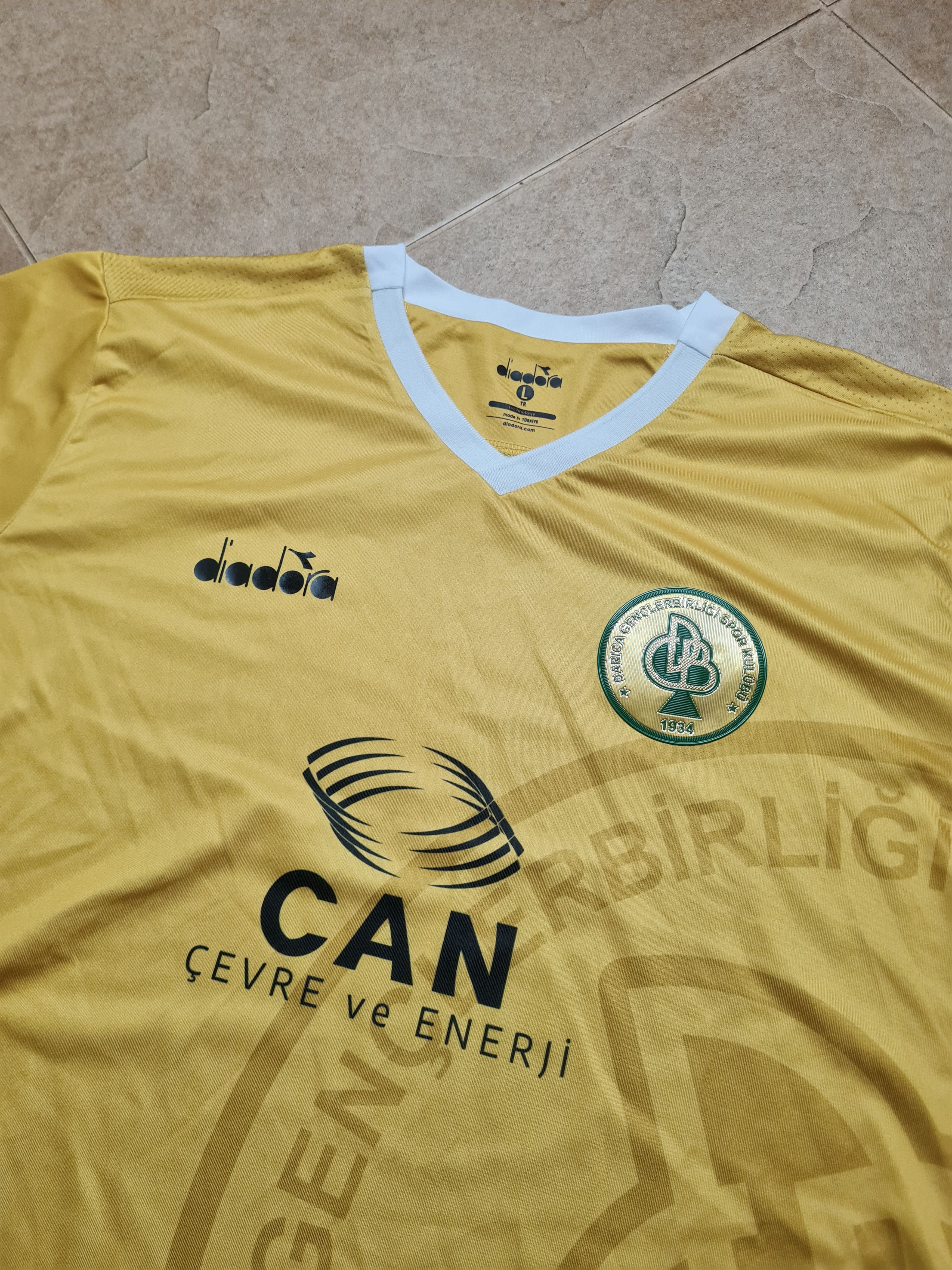 Diadora Football Jersey Diadora Darica Genclerbirligi 2021 Away Size US L / EU 52-54 / 3 - 10 Thumbnail