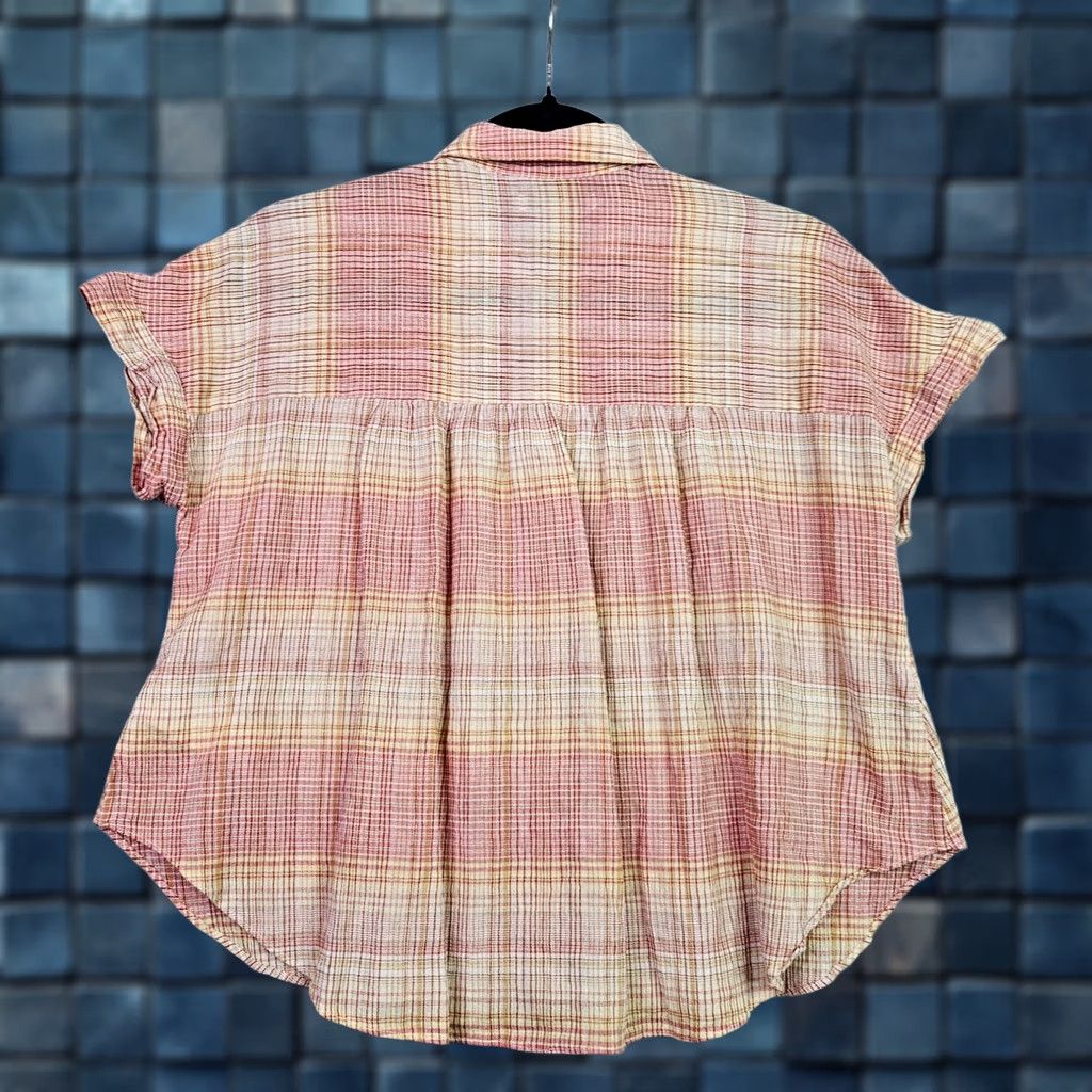 Madewell Madewell Shirt Women's Button-Up Short Sleeve Plaid XS Multicolor Cardigan? Size XS / US 0-2 / IT 36-38 - 1 Thumbnail