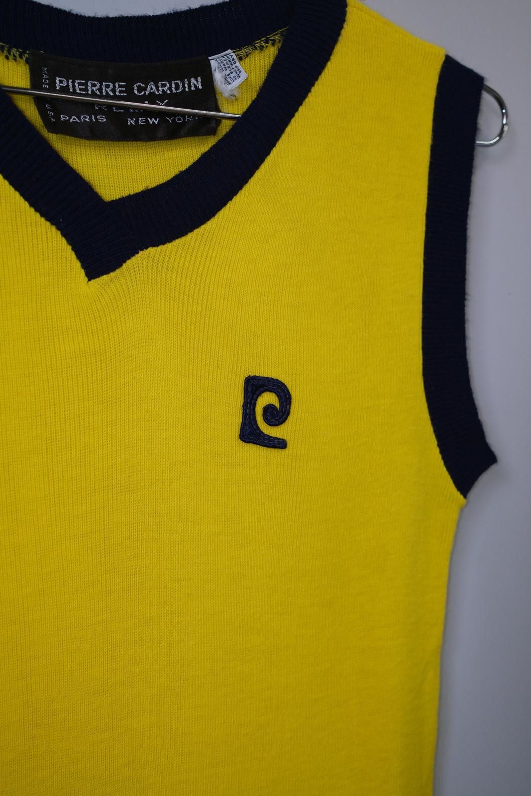 Pierre Cardin 90's Pierre Cardin Patch Logo Vest Size US S / EU 44-46 / 1 - 4 Thumbnail