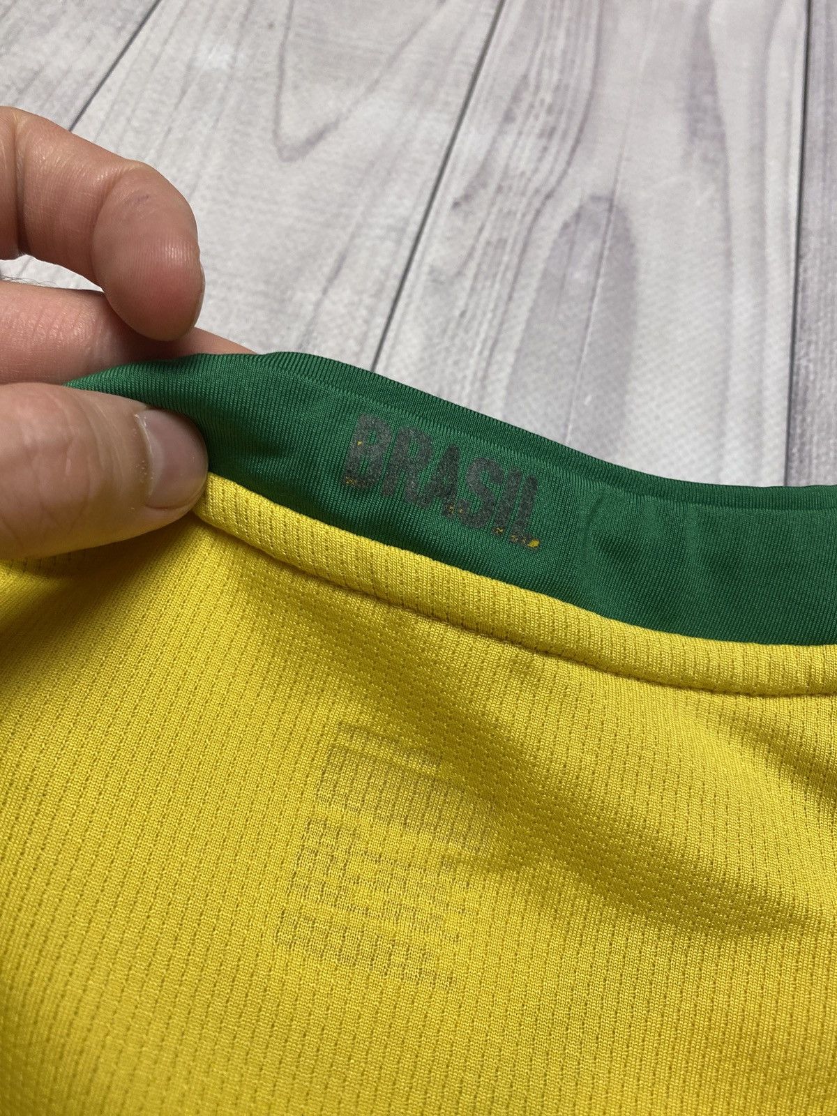 Nike Vintage Nike Brazil jersey tee Brasil Size US M / EU 48-50 / 2 - 12 Thumbnail