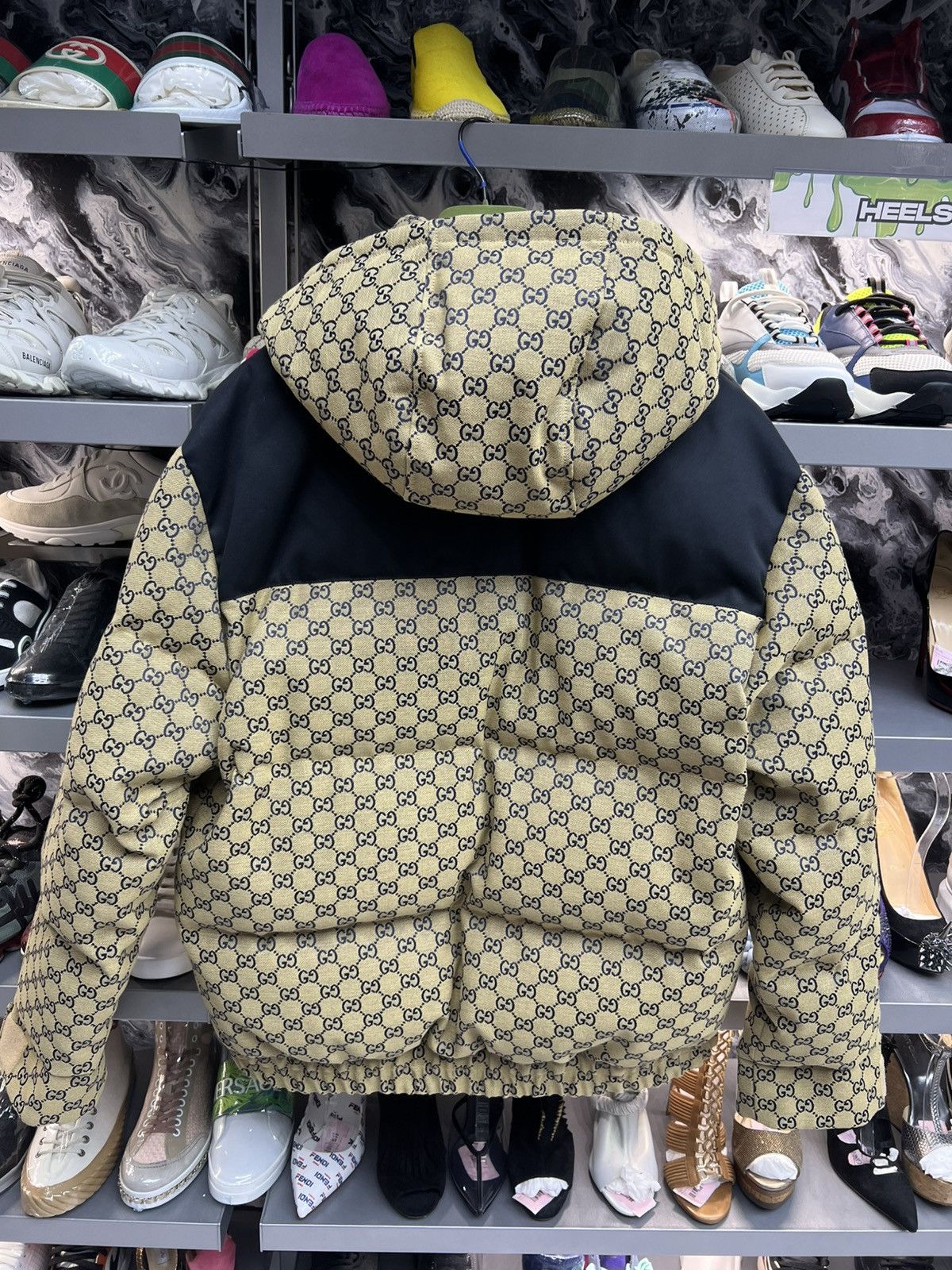 Gucci Gucci GG Canvas Puffer Jacket Size US XL / EU 56 / 4 - 2 Thumbnail