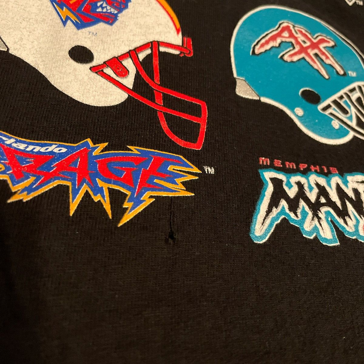 NFL × Vintage Vintage 2000 XFL Helmet Logo Super Bowl Football Tee Size US XL / EU 56 / 4 - 4 Thumbnail