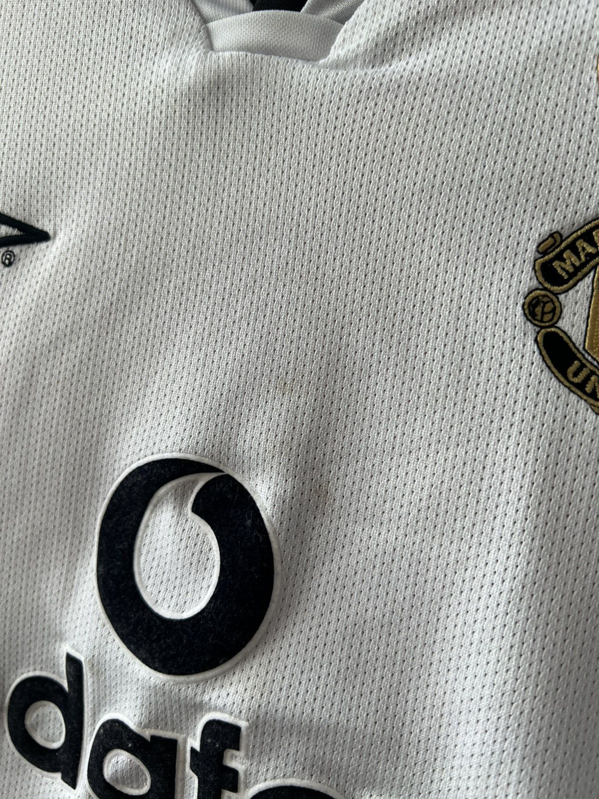 Umbro 2001/02 MANCHESTER UNITED #4 VERON SOCCER JERSEY SHIRT L BOY Size US XS / EU 42 / 0 - 5 Thumbnail