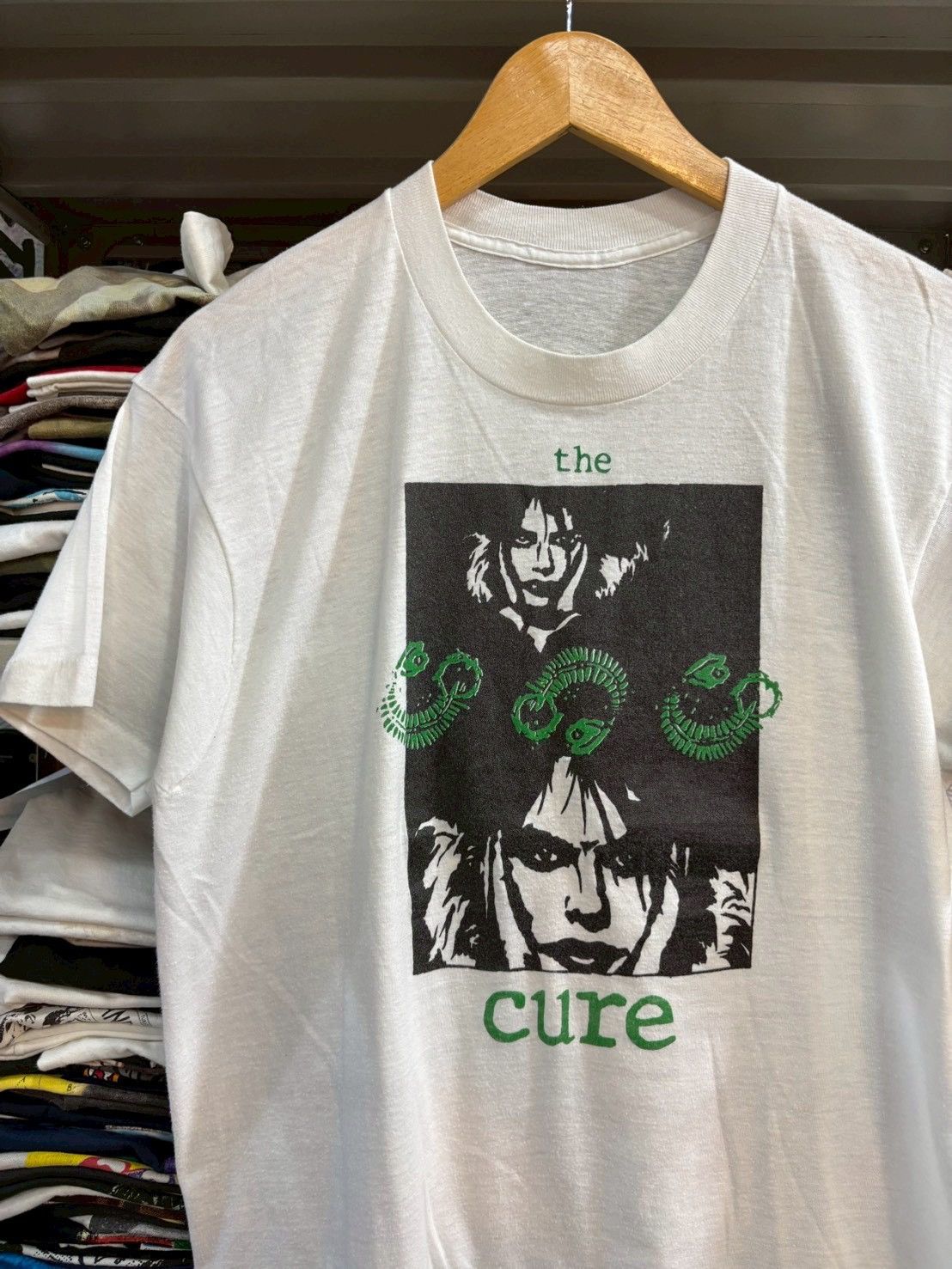 Band Tees The Cure vintage 80’s Size US M / EU 48-50 / 2 - 5 Thumbnail