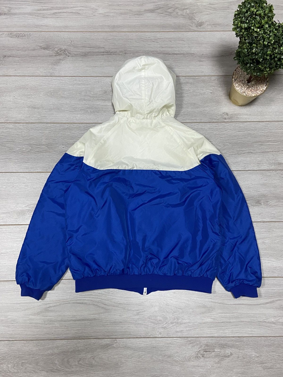 Nike Nike vintage 80s made in UK RARE zip jacket insulate Size US L / EU 52-54 / 3 - 7 Thumbnail