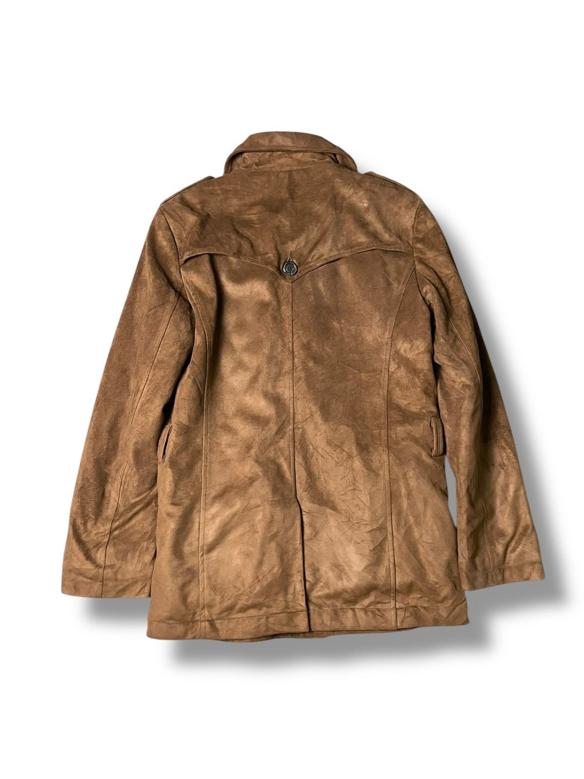 Japanese Brand Porter Cycle Brand Leather Suede Jacket (60) Size US XL / EU 56 / 4 - 8 Thumbnail