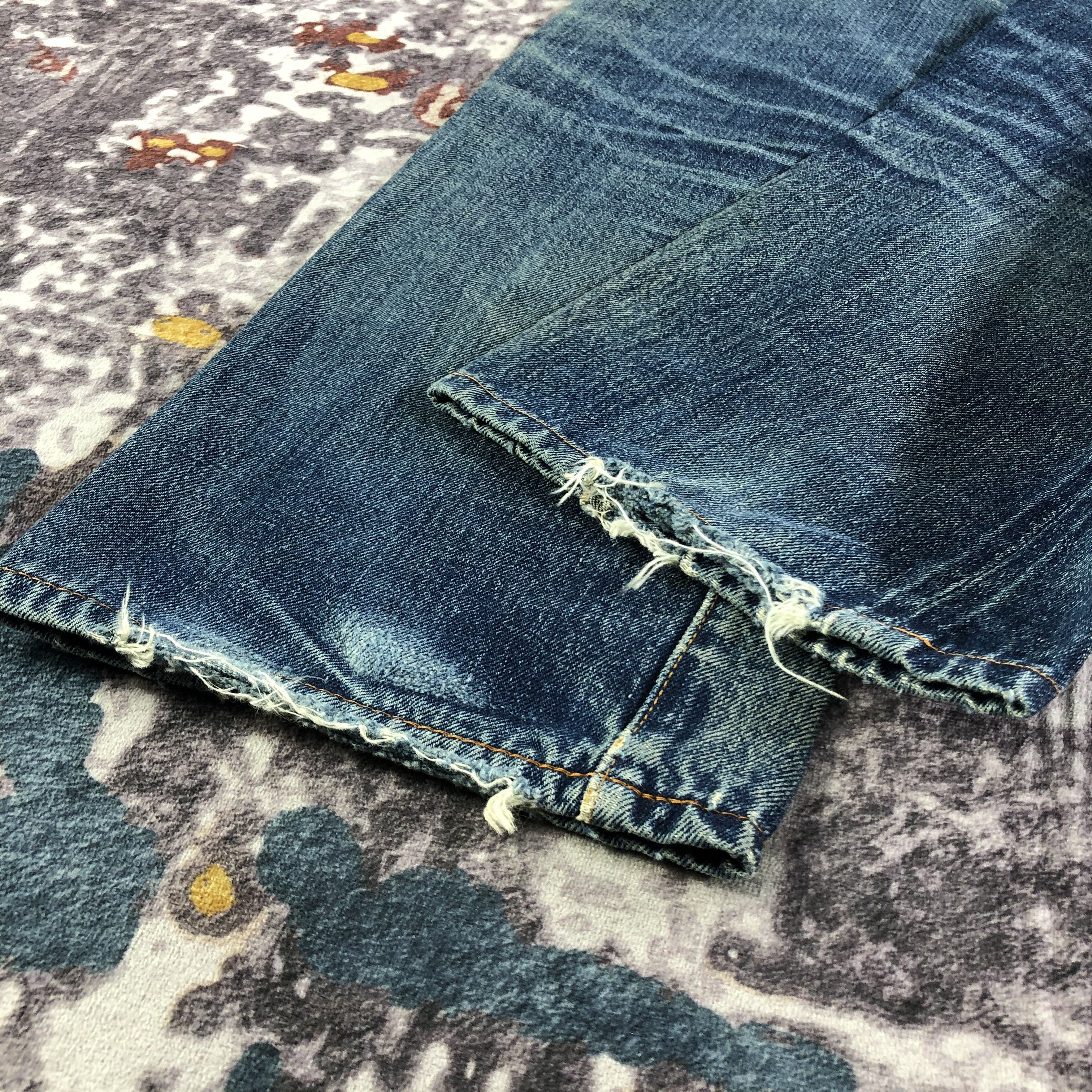 Levi's × Levi's Vintage Clothing × Vintage Vintage 90s Big E 501 Redline Jeans-JM3197 Size US 28 / EU 44 - 5 Thumbnail