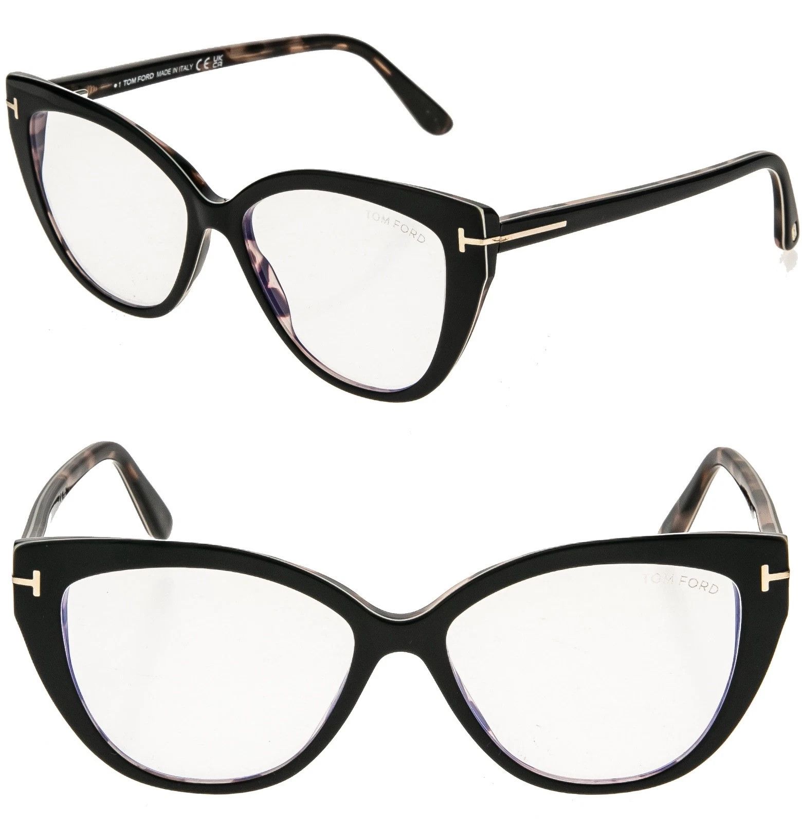 Tom Ford TOM FORD TF5673B 005 Black Purple Blue Block 5673 FT5673 Size ONE SIZE - 1 Thumbnail