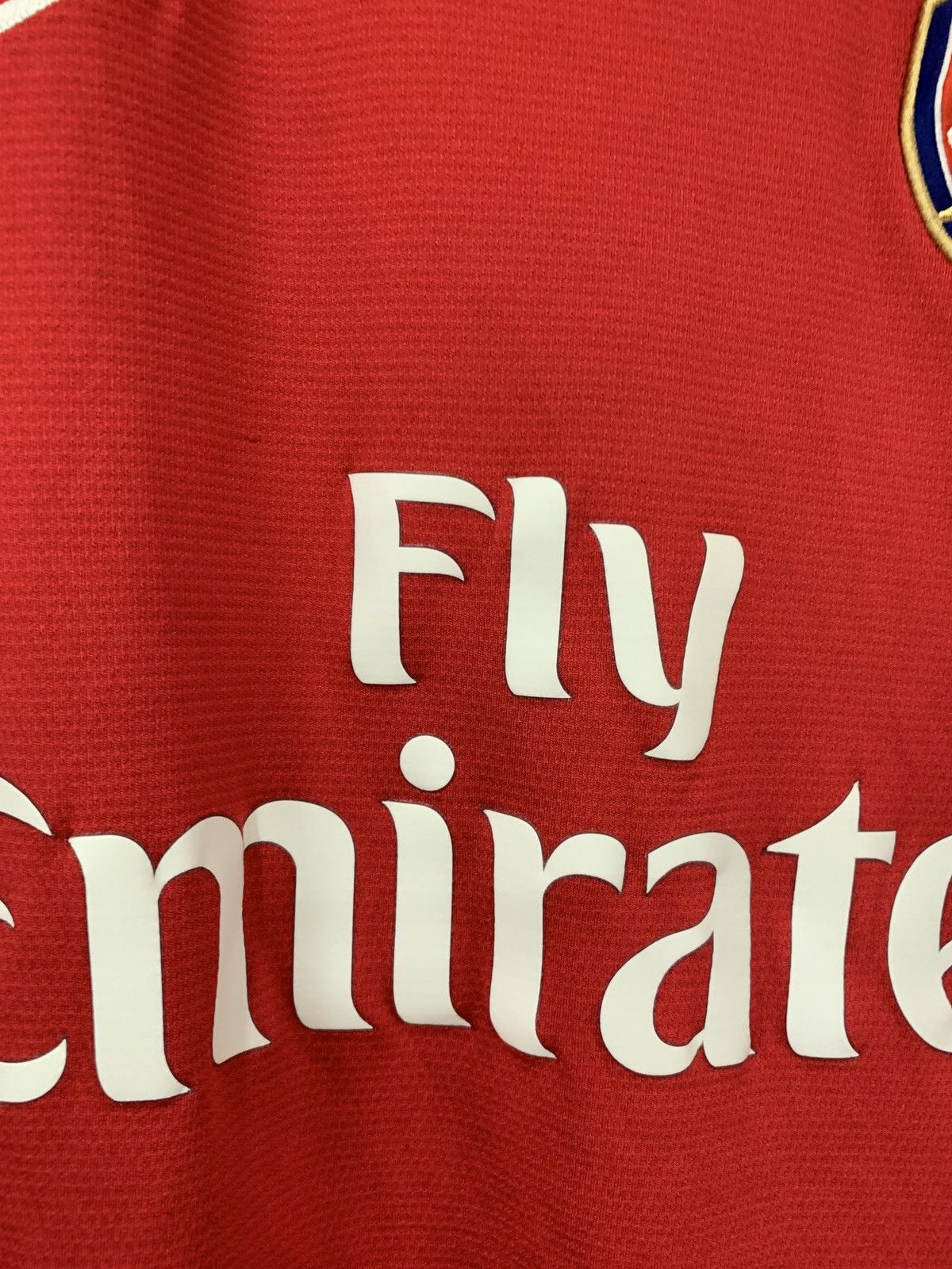 Nike Arsenal London Football Shirt Nike Soccer Jersey PODOLSKI Size US XL / EU 56 / 4 - 8 Thumbnail