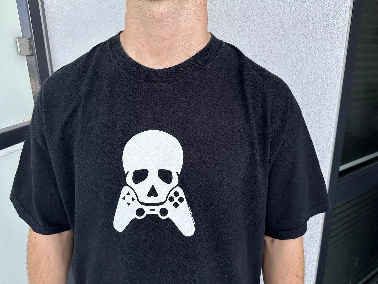 Hanes VINTAGE 2000s PENNY ARCADE PAX FADED SHIRT SKULL GAME PROMO Size US XL / EU 56 / 4 - 3 Thumbnail