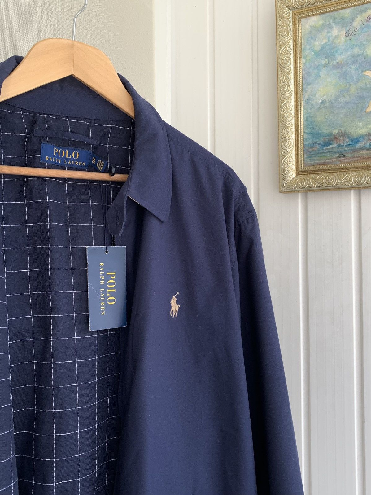 Polo Ralph Lauren × Ralph Lauren Polo Ralph Lauren Navy Zip Jacket Mens Size XL Size US XL / EU 56 / 4 - 7 Thumbnail