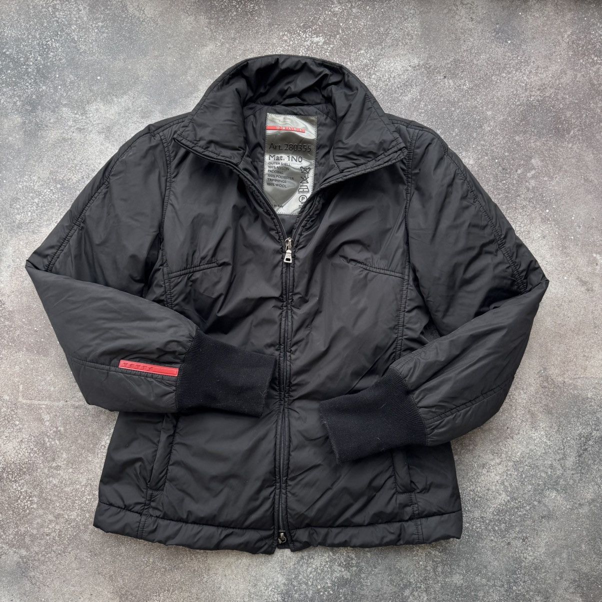 Prada × Vintage Prada Vintage Full Zip Jacket Size M / US 6-8 / IT 42-44 - 2 Thumbnail